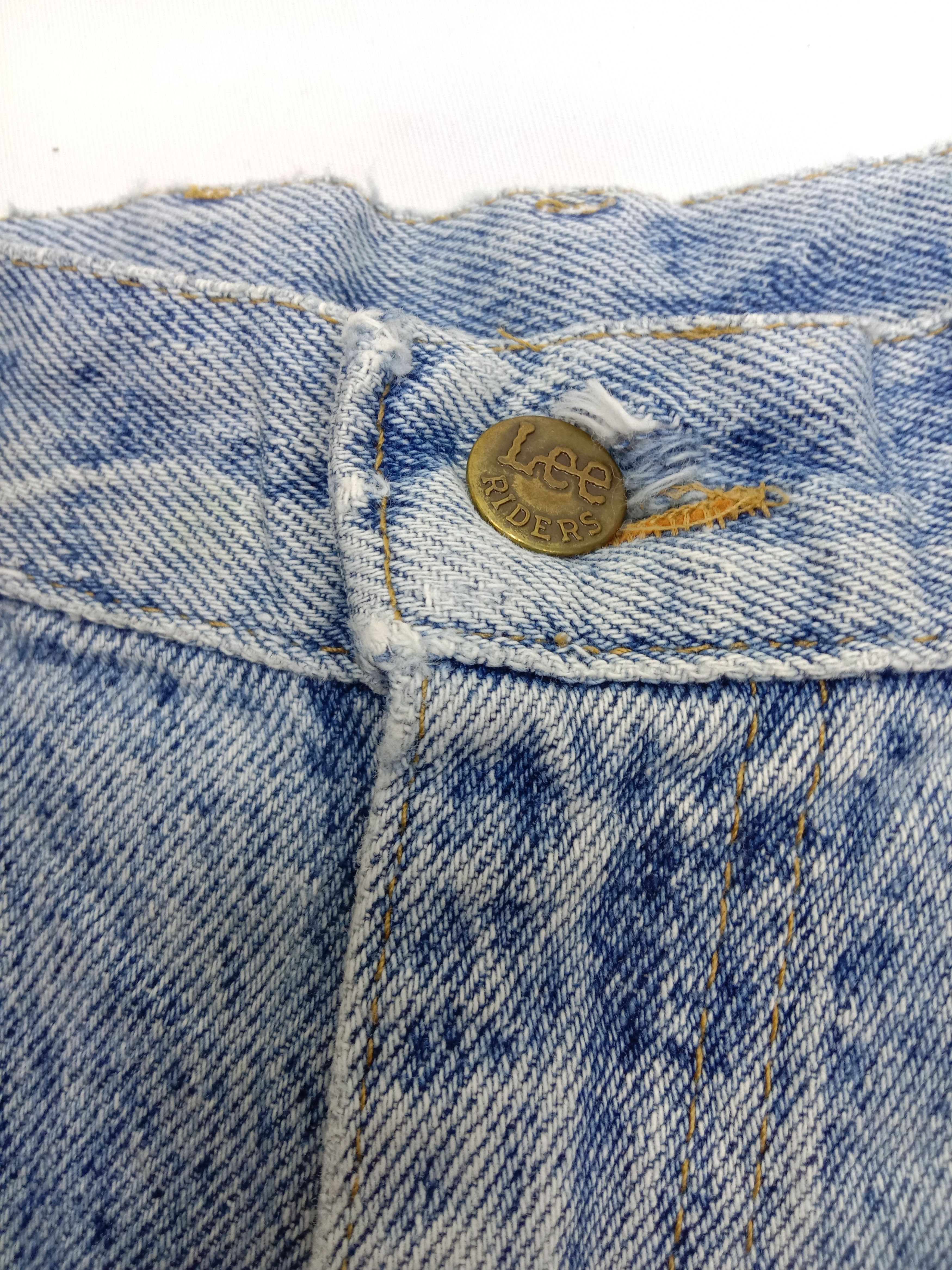 Lee Vintage 90s Lee Light Wash Mom Fit Jeans Size 28" / US 6 / IT 42 - 10 Thumbnail