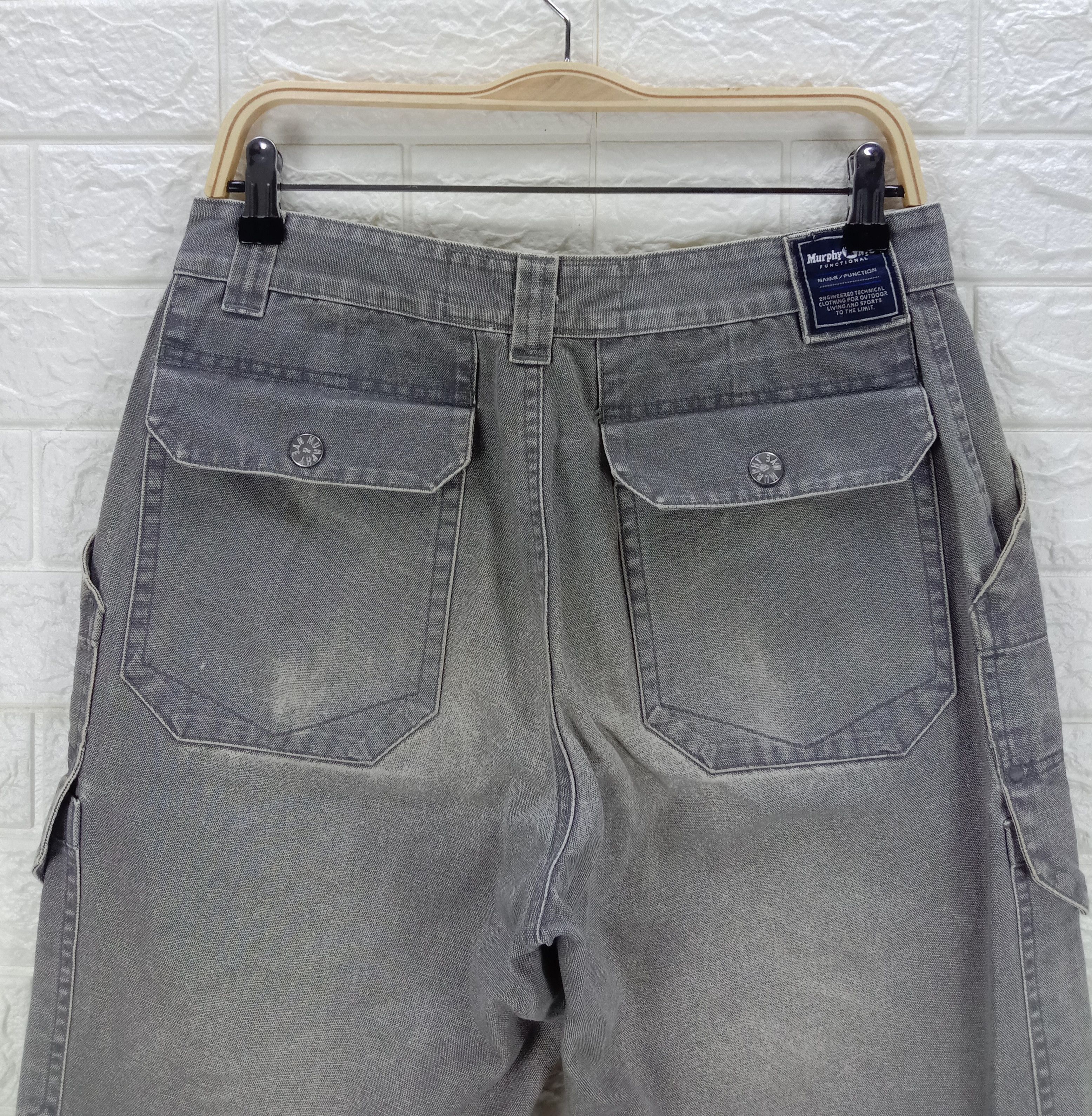 Japanese Brand Baggy Pants Japanese Utility Tactical Cargo Pants Size US 31 - 6 Thumbnail