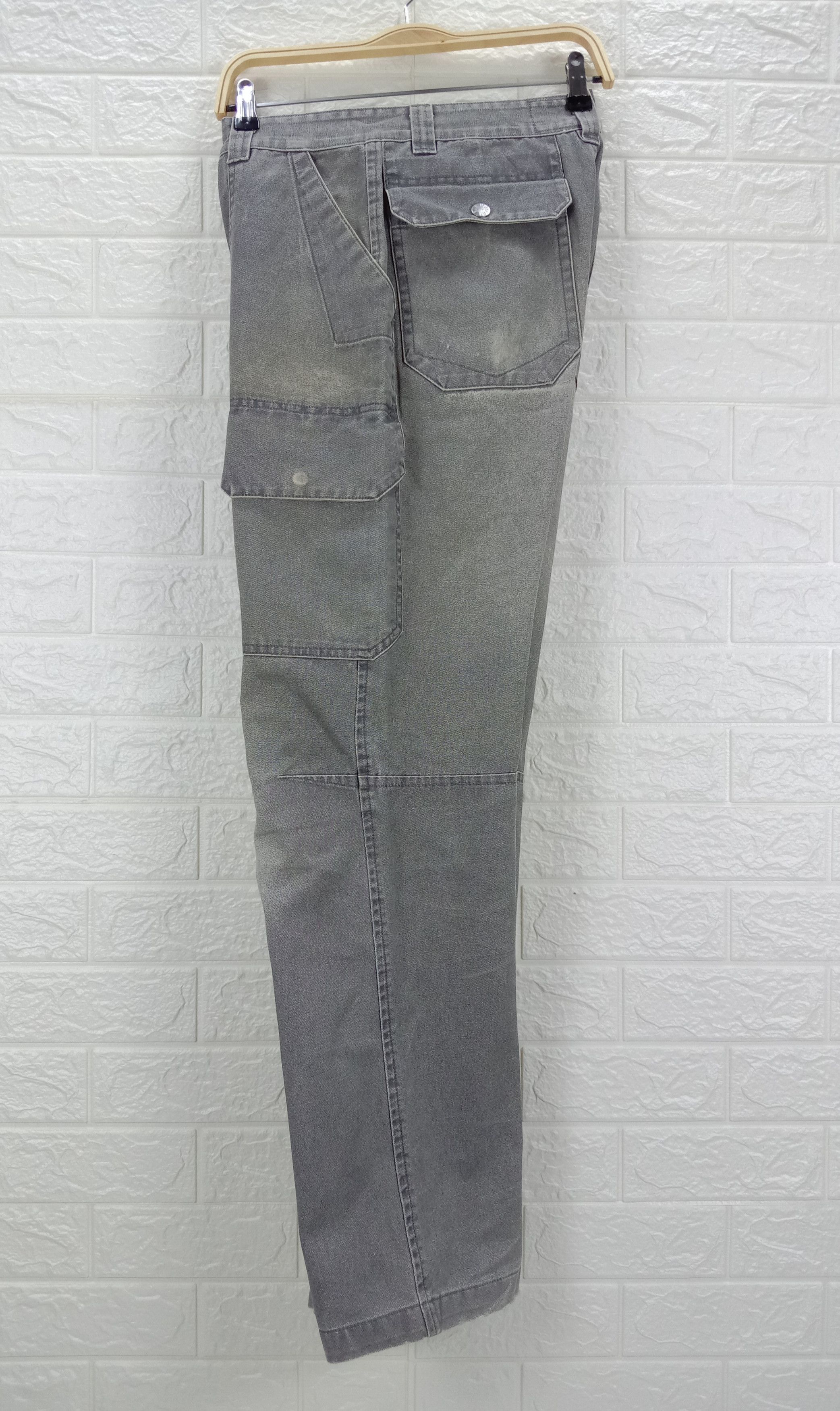 Japanese Brand Baggy Pants Japanese Utility Tactical Cargo Pants Size US 31 - 9 Thumbnail