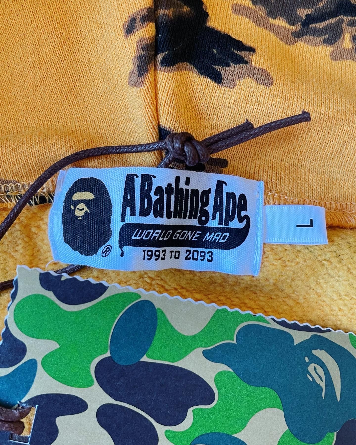 Bape BAPE TIGER CAMO TIGER RELAXED FIT FULL ZIP HOODIE Size US L / EU 52-54 / 3 - 7 Thumbnail