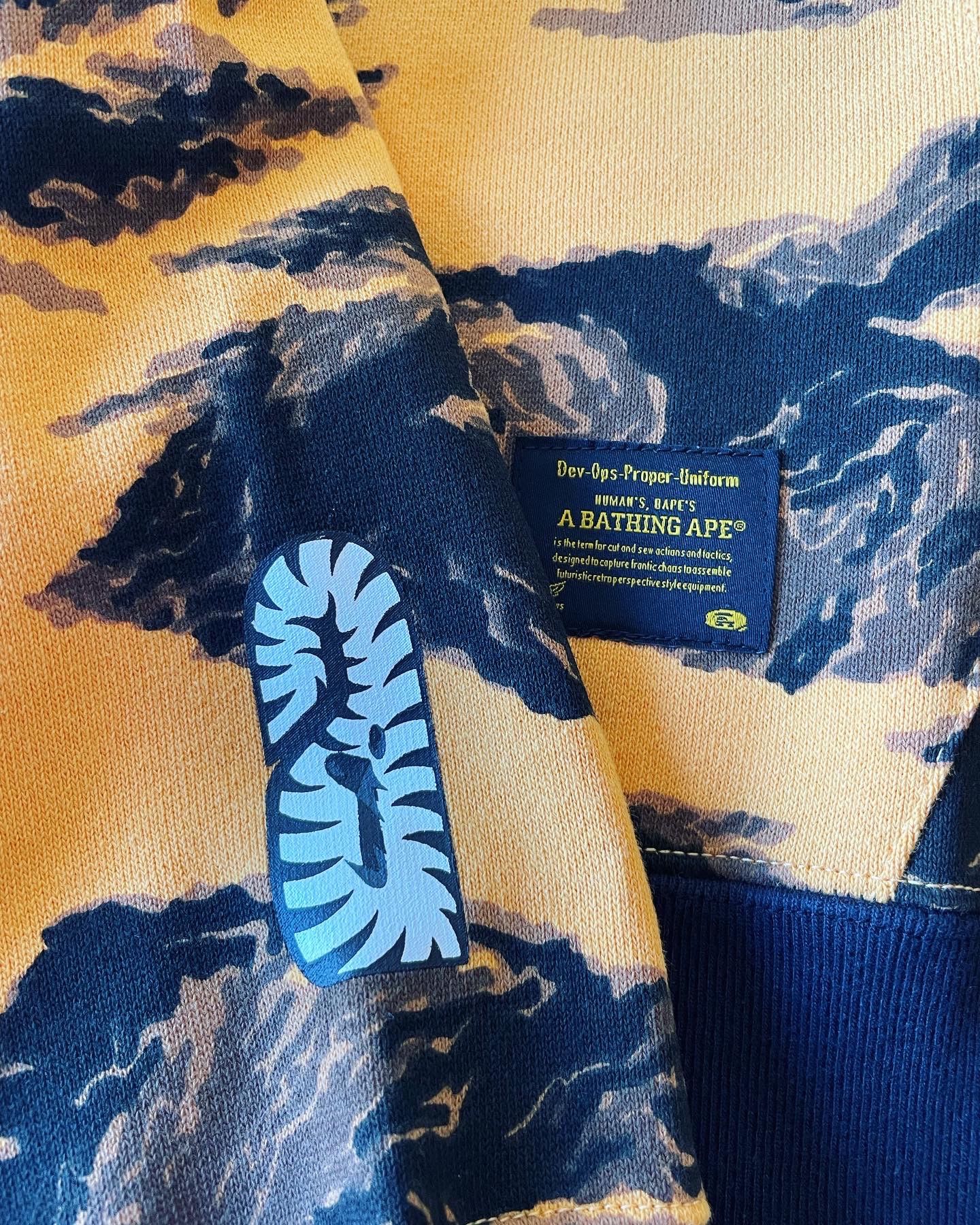 Bape BAPE TIGER CAMO TIGER RELAXED FIT FULL ZIP HOODIE Size US L / EU 52-54 / 3 - 6 Thumbnail