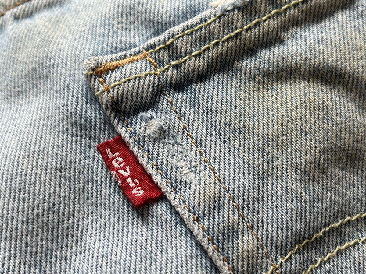 Levi's VINTAGE DISTRESSED LEVI'S 501 PATCHWORKS SHORTS Size US 30 / EU 46 - 7 Thumbnail