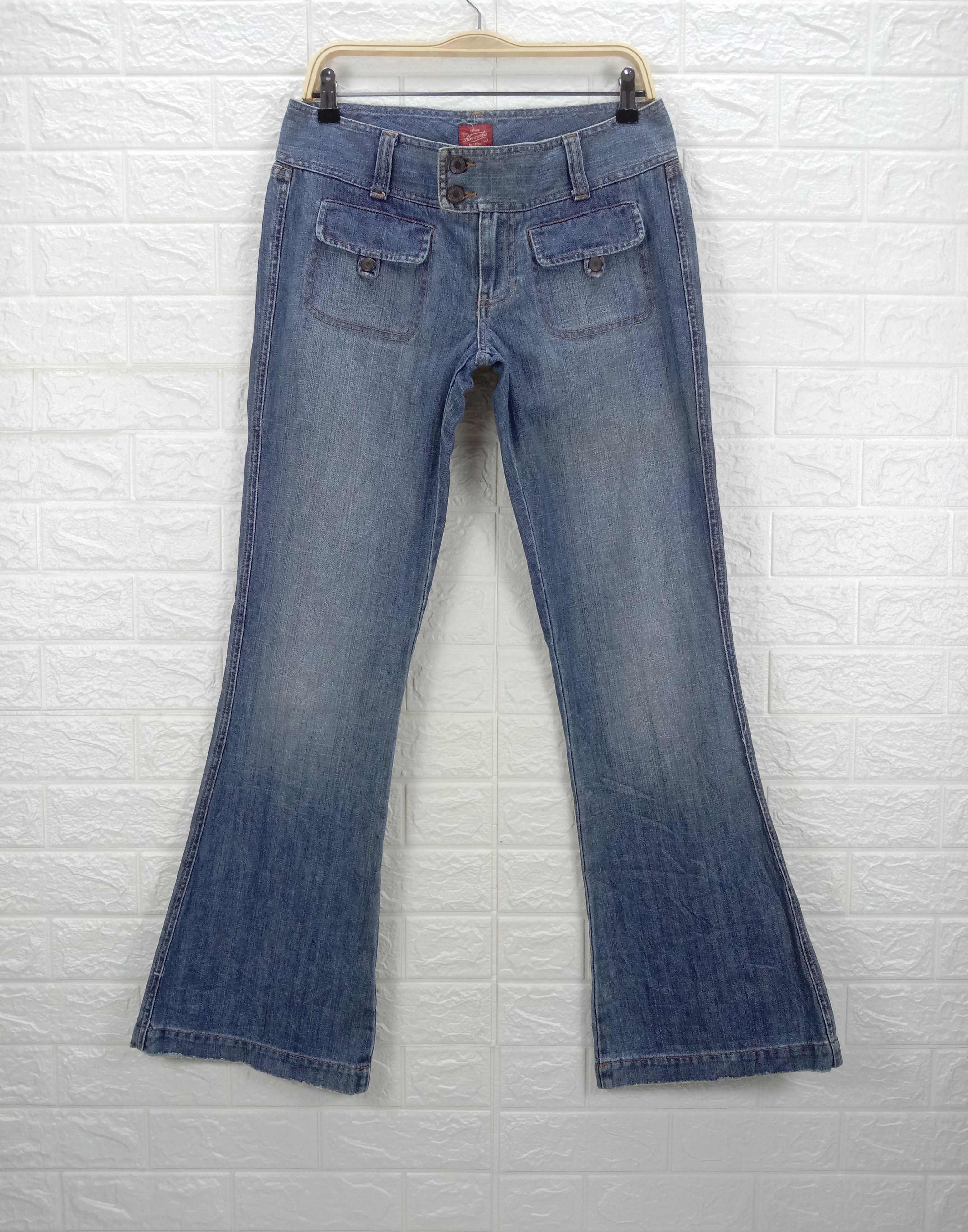 Abercrombie & Fitch Vintage Abercrombie Bush Bell Bottom Flare Jeans Size 31" - 1 Thumbnail