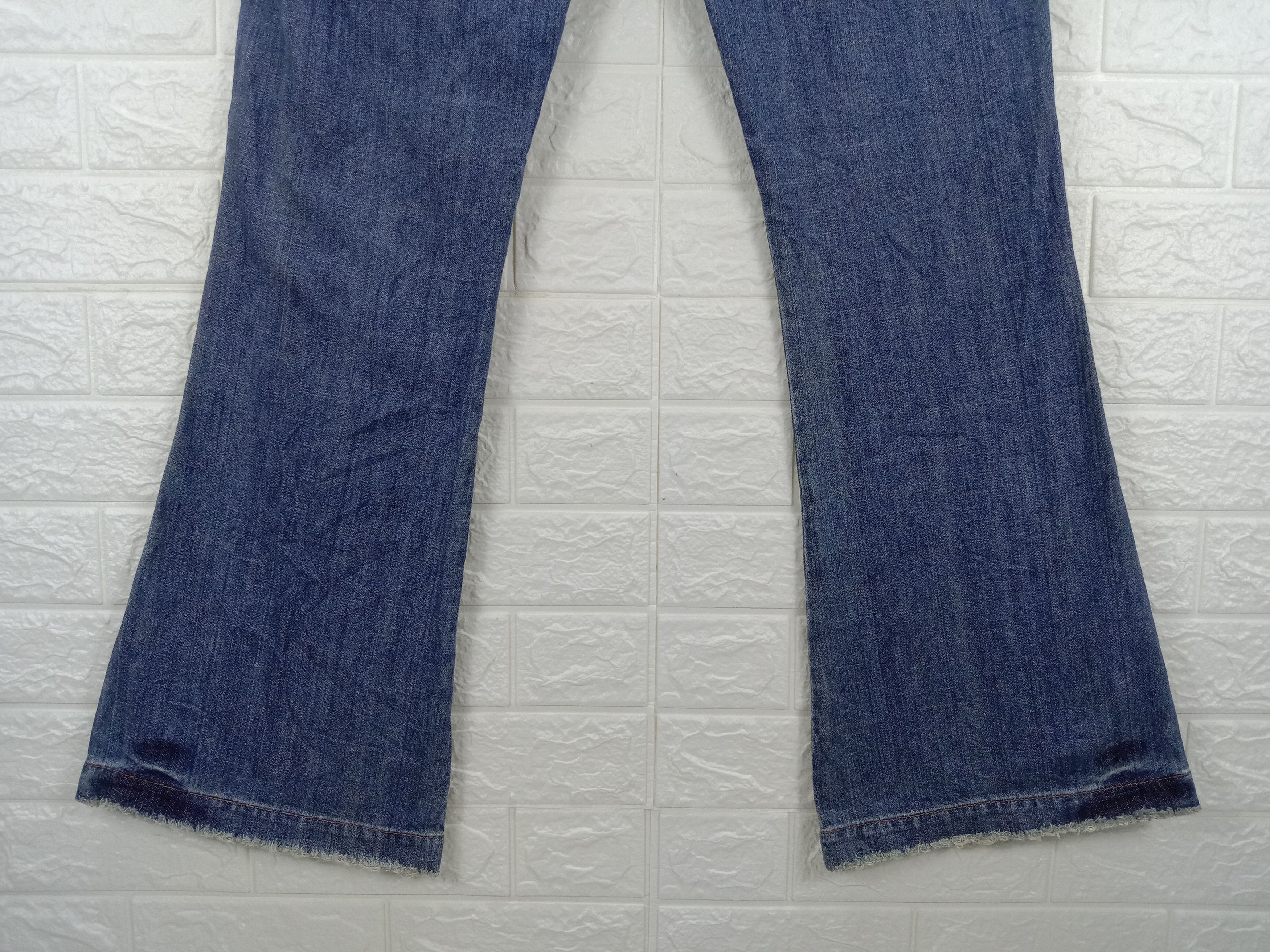 Abercrombie & Fitch Vintage Abercrombie Bush Bell Bottom Flare Jeans Size 31" - 8 Thumbnail