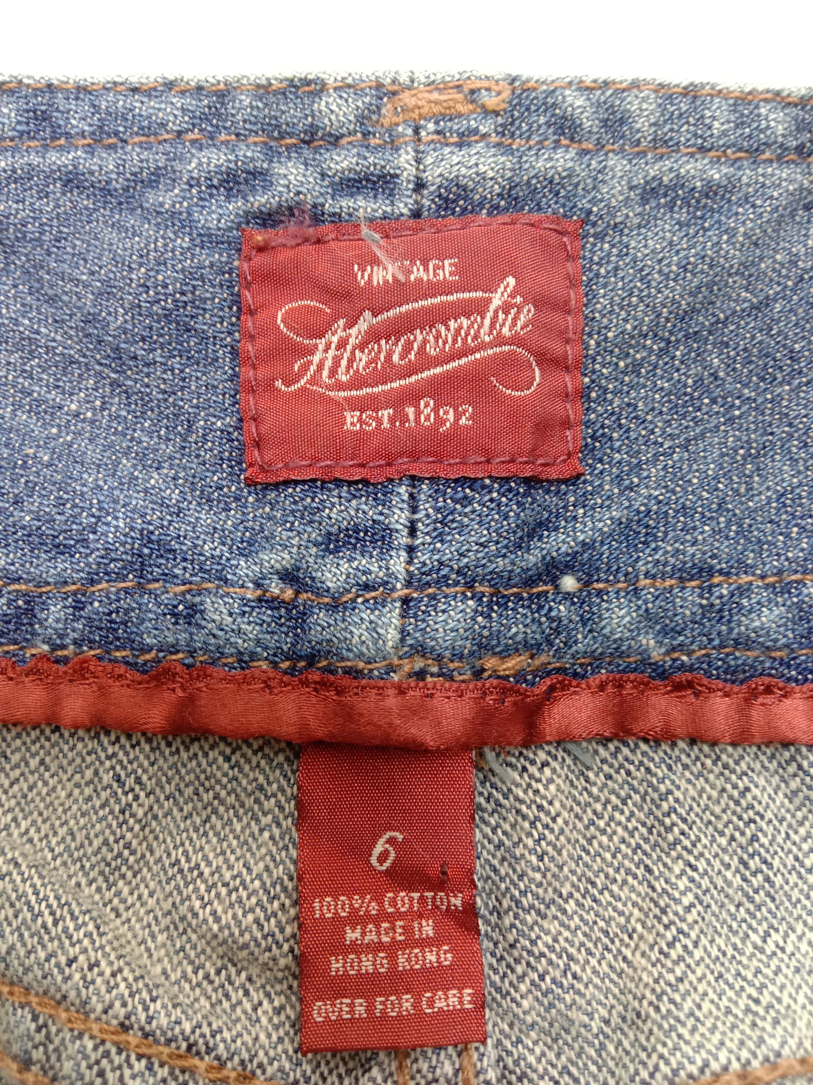 Abercrombie & Fitch Vintage Abercrombie Bush Bell Bottom Flare Jeans Size 31" - 12 Thumbnail