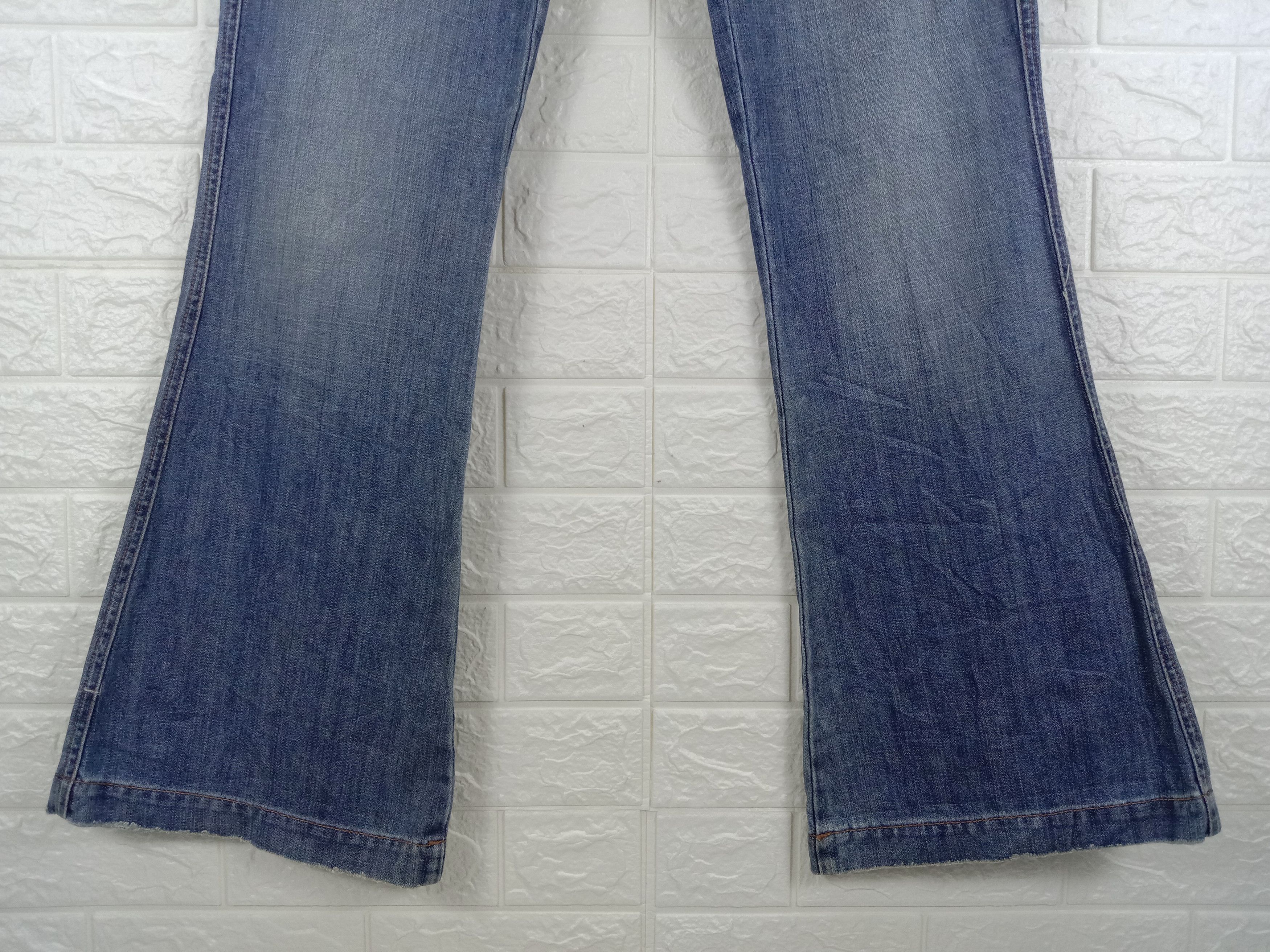 Abercrombie & Fitch Vintage Abercrombie Bush Bell Bottom Flare Jeans Size 31" - 4 Thumbnail