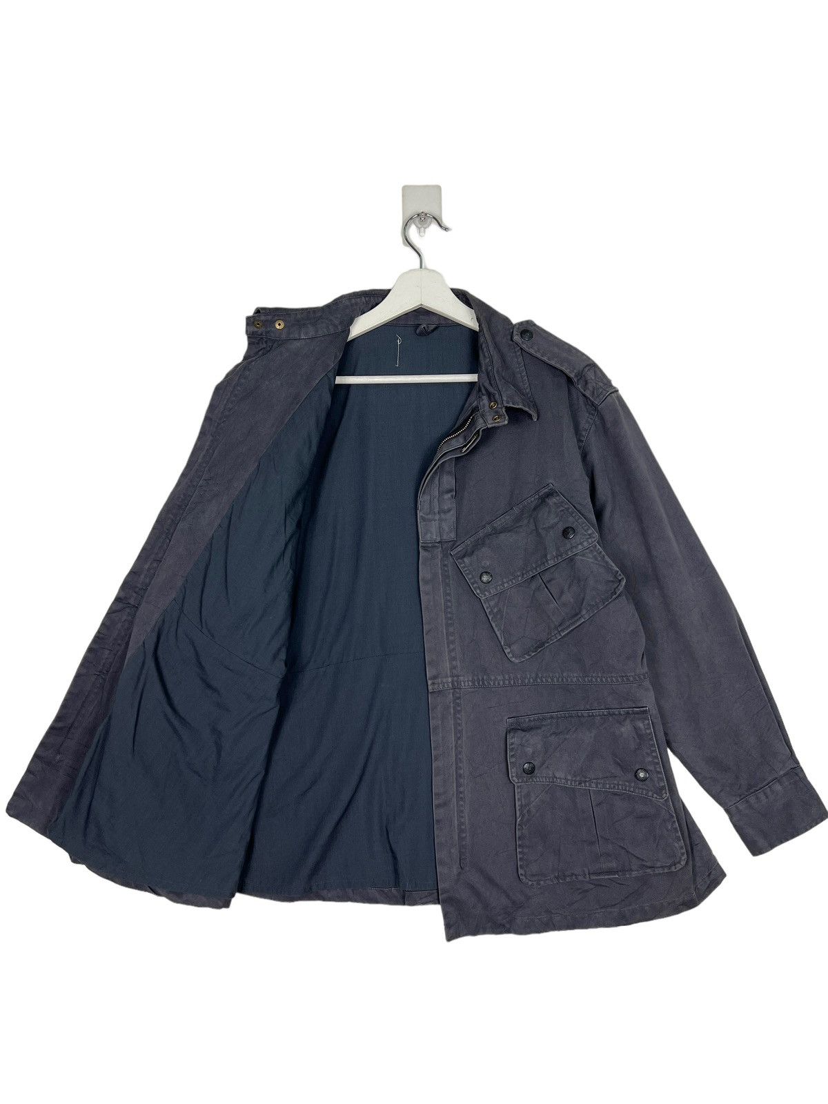 Japanese Brand 🔥 SLANK POCKET FIELD MILITARY STYLE JACKET Size US M / EU 48-50 / 2 - 6 Thumbnail