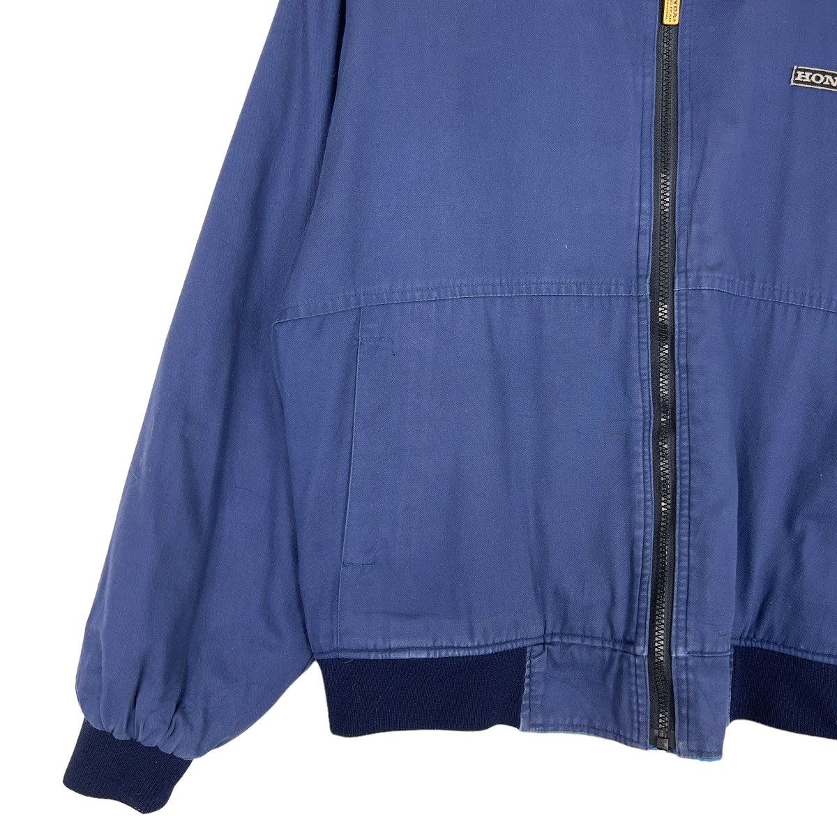 Honda 🔥 VINTAGE 80s HONDA RACING TEAM BOMBER JACKET Size US L / EU 52-54 / 3 - 8 Thumbnail