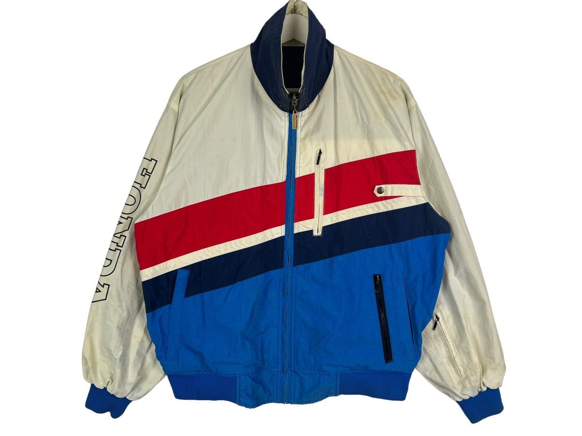 Honda 🔥 VINTAGE 80s HONDA RACING TEAM BOMBER JACKET Size US L / EU 52-54 / 3 - 4 Thumbnail