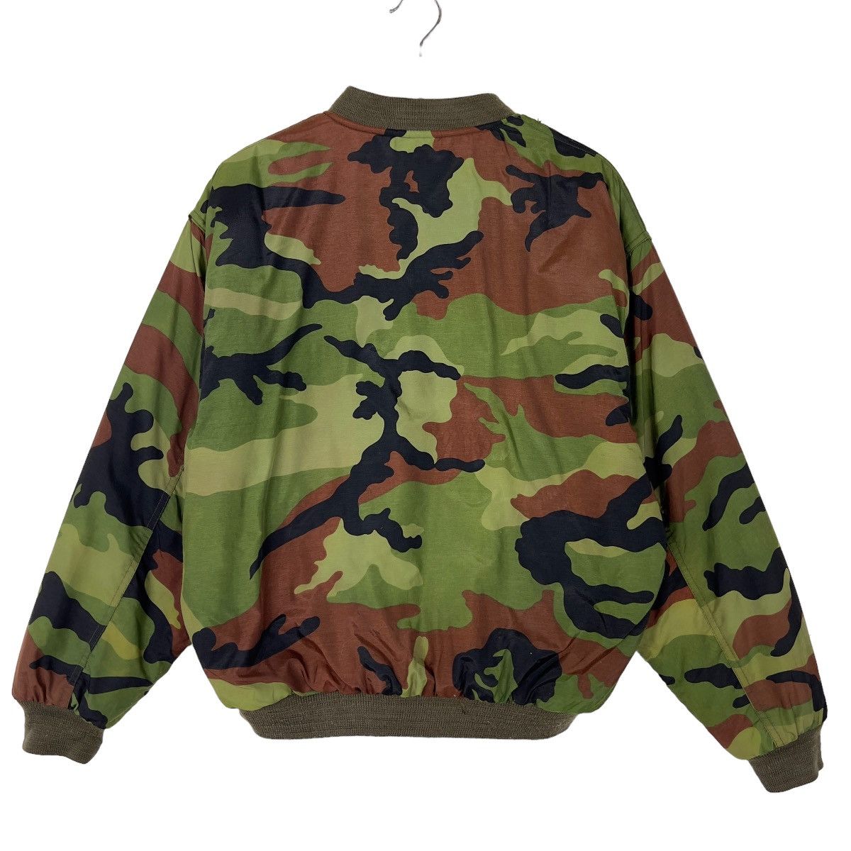 Japanese Brand 🔥 RARE RIOT MR BOGEY CAMO REVERSIBLE BOMBER JACKET Size US M / EU 48-50 / 2 - 8 Thumbnail