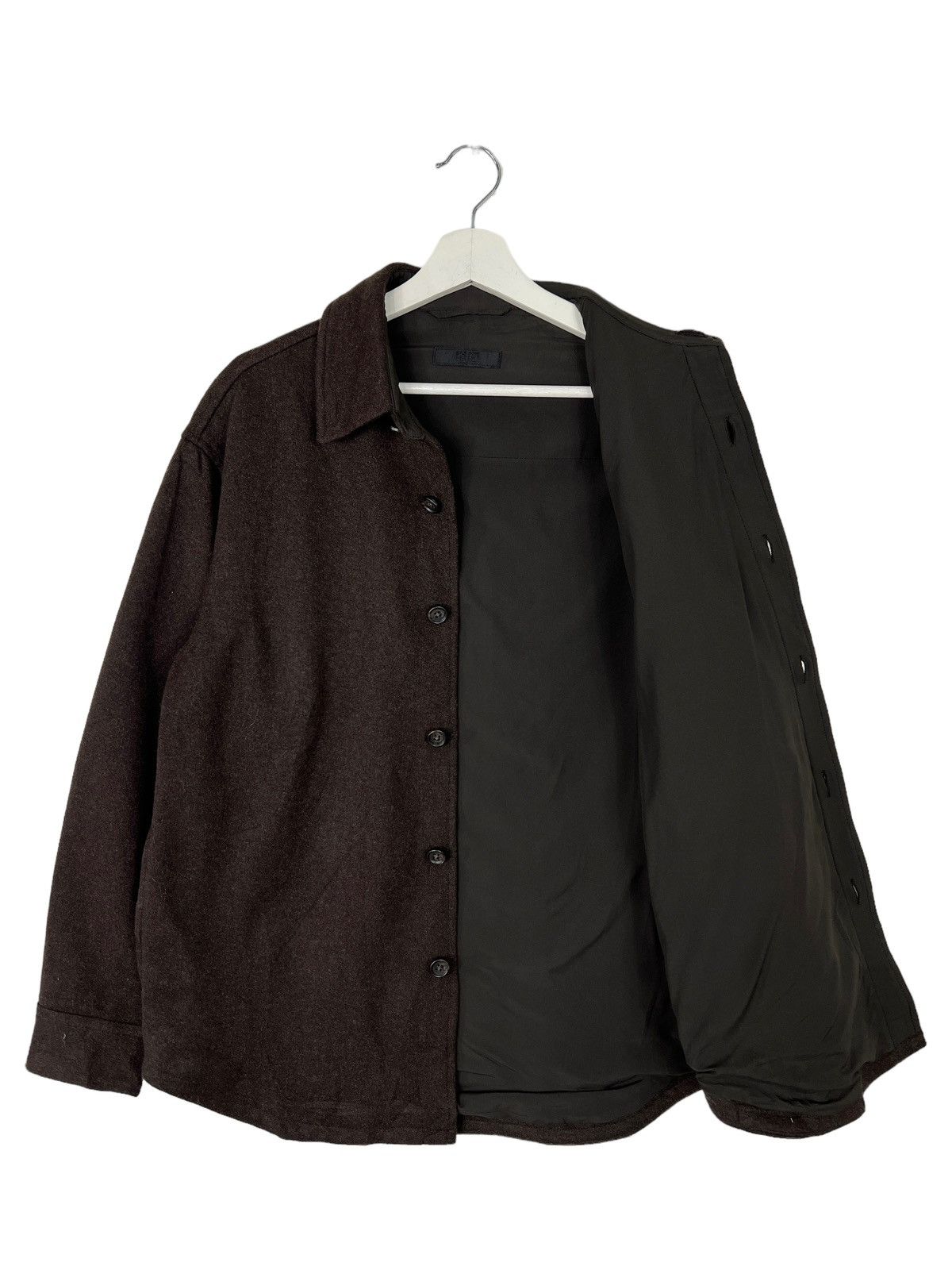 Japanese Brand 🔥 THE FUTURE OF U UNIQLO WOOL CPO JACKET Size US L / EU 52-54 / 3 - 6 Thumbnail