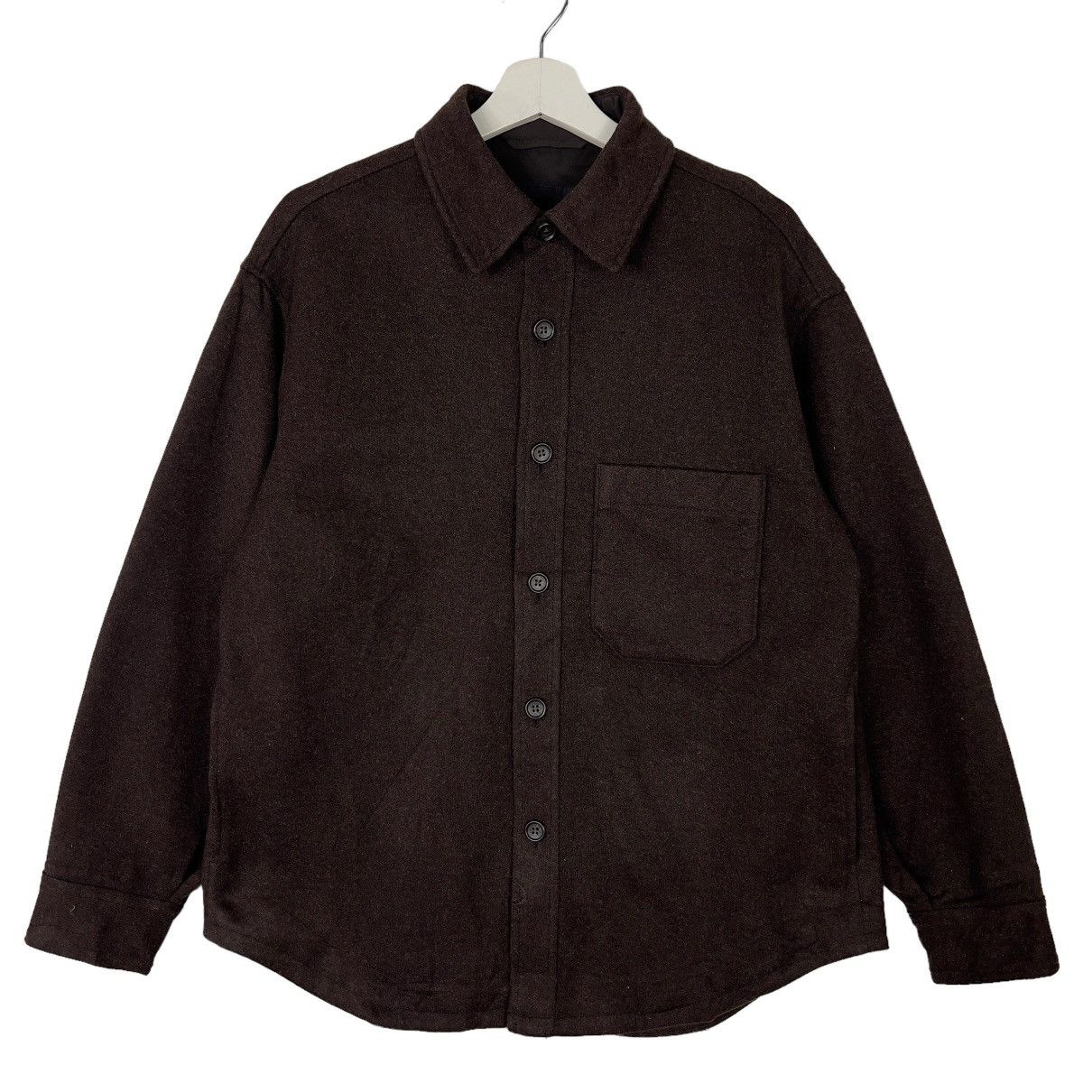 Japanese Brand 🔥 THE FUTURE OF U UNIQLO WOOL CPO JACKET Size US L / EU 52-54 / 3 - 1 Thumbnail