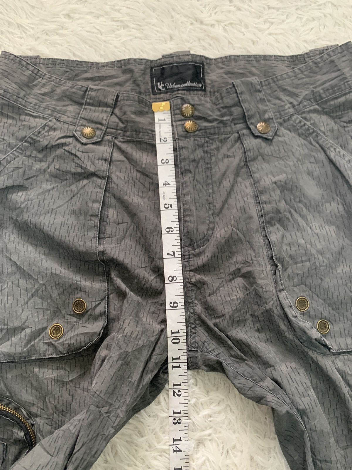 Japanese Brand UC Urban Collection Cargo Para Flair Pants Size US 34 / EU 50 - 17 Thumbnail
