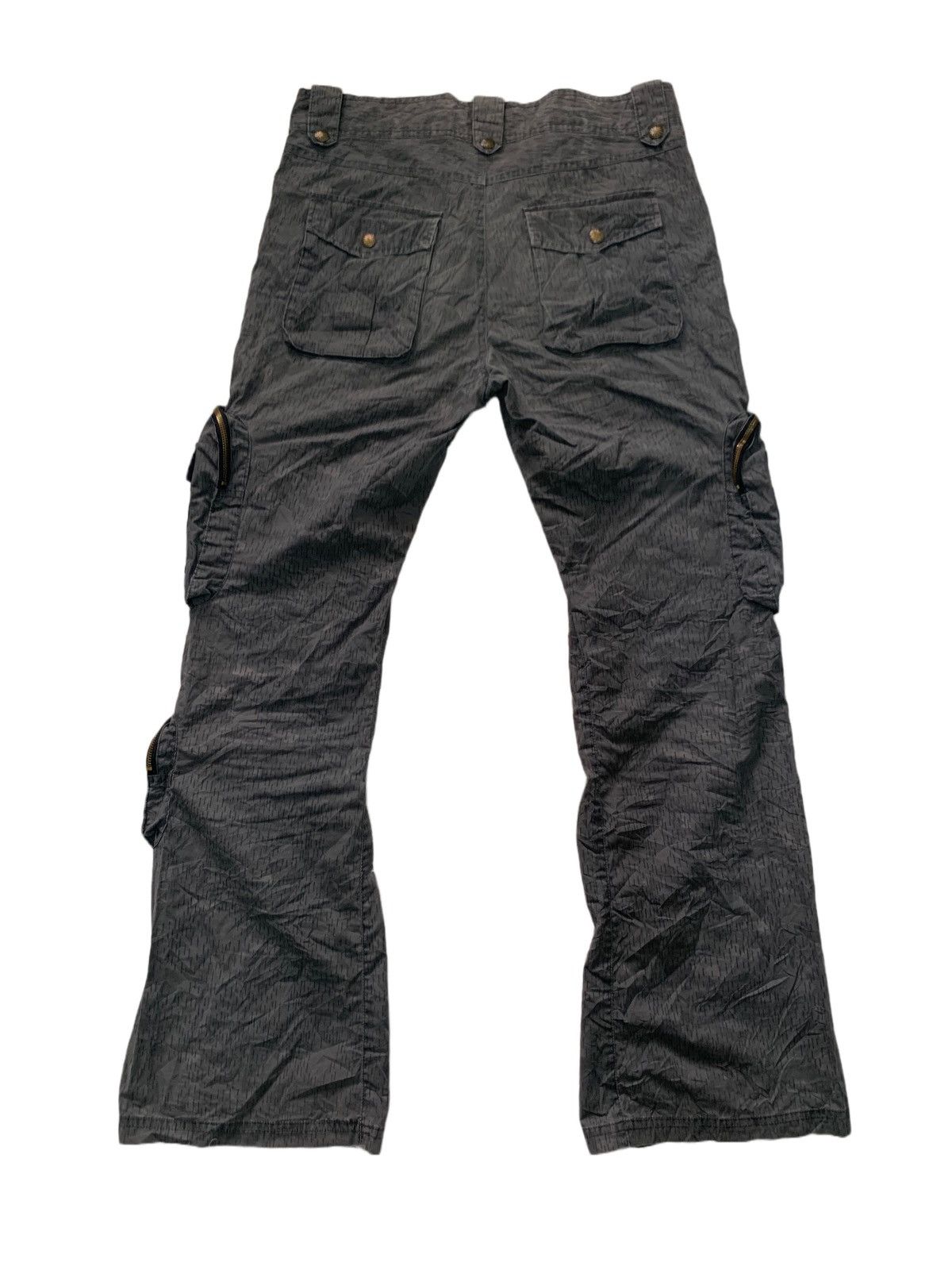 Japanese Brand UC Urban Collection Cargo Para Flair Pants Size US 34 / EU 50 - 2 Thumbnail