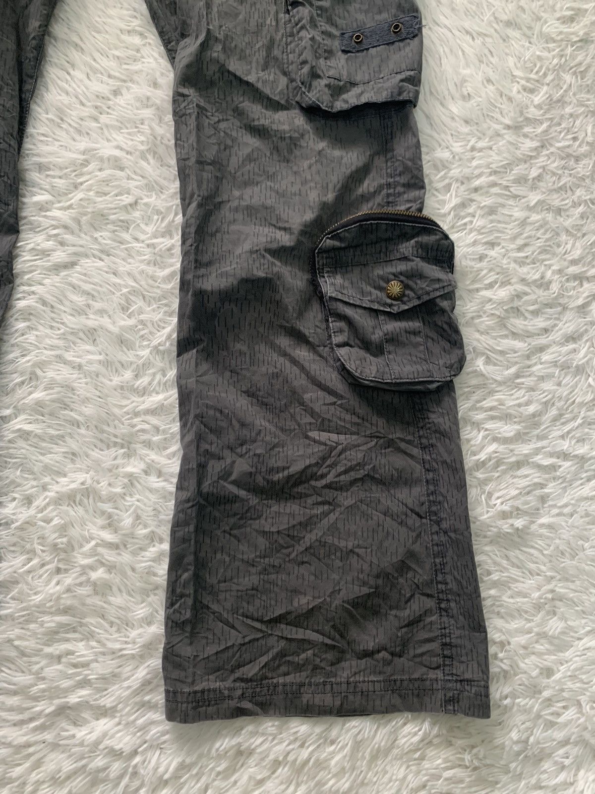 Japanese Brand UC Urban Collection Cargo Para Flair Pants Size US 34 / EU 50 - 4 Thumbnail