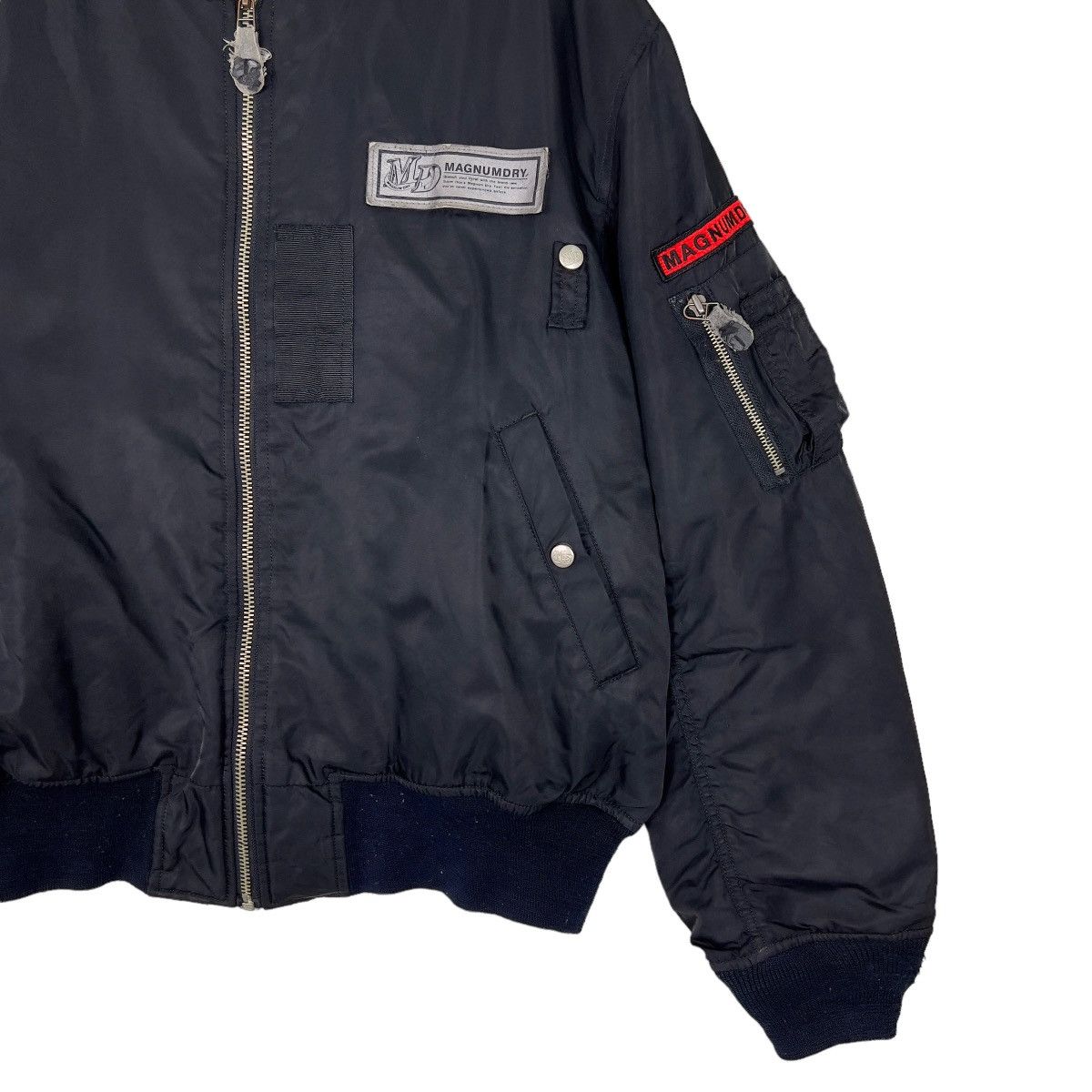 Japanese Brand 🔥 RIOT MAGNUM DRY INSPIRED BY RAF SIMONS BOMBER JACKET Size US L / EU 52-54 / 3 - 3 Thumbnail