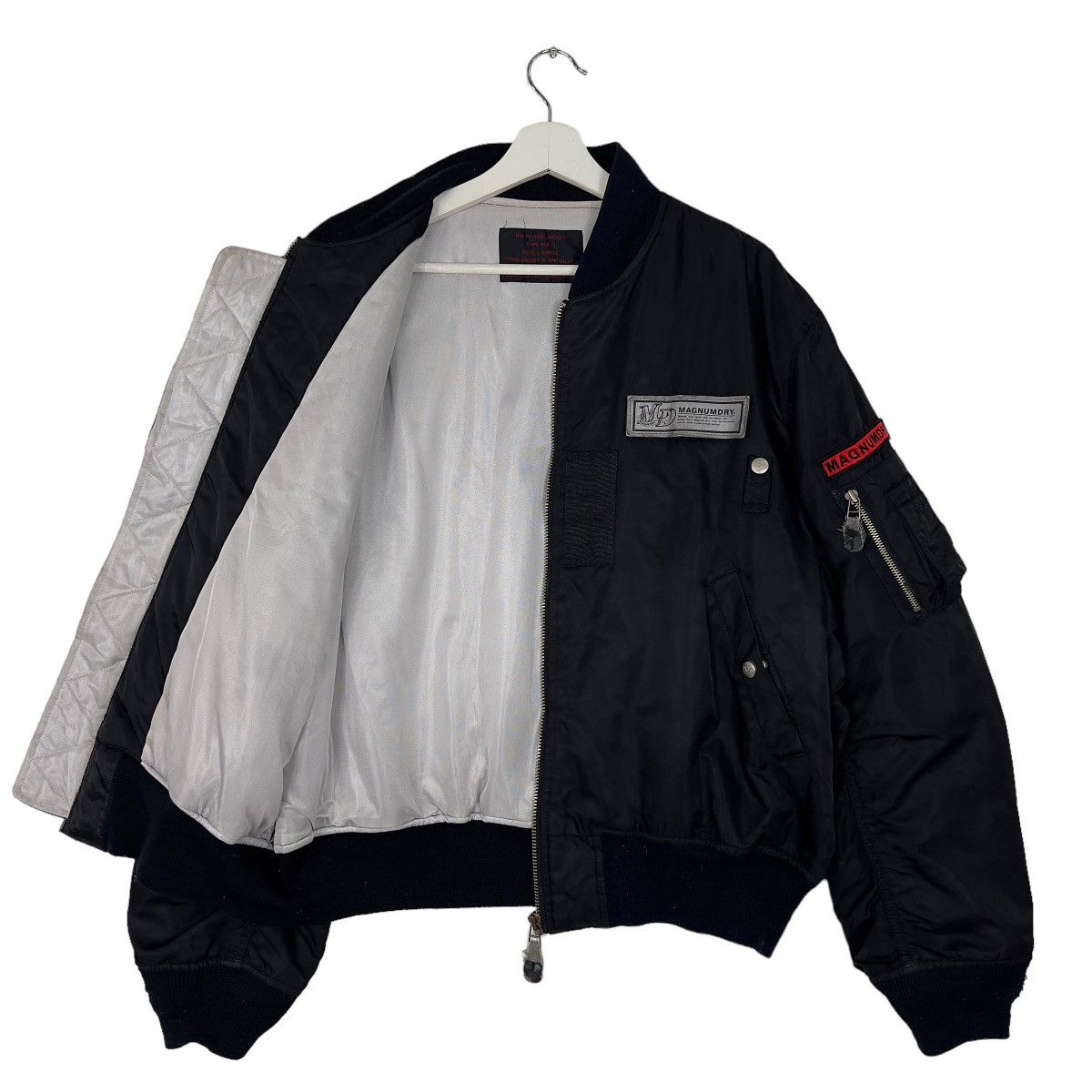 Japanese Brand 🔥 RIOT MAGNUM DRY INSPIRED BY RAF SIMONS BOMBER JACKET Size US L / EU 52-54 / 3 - 6 Thumbnail