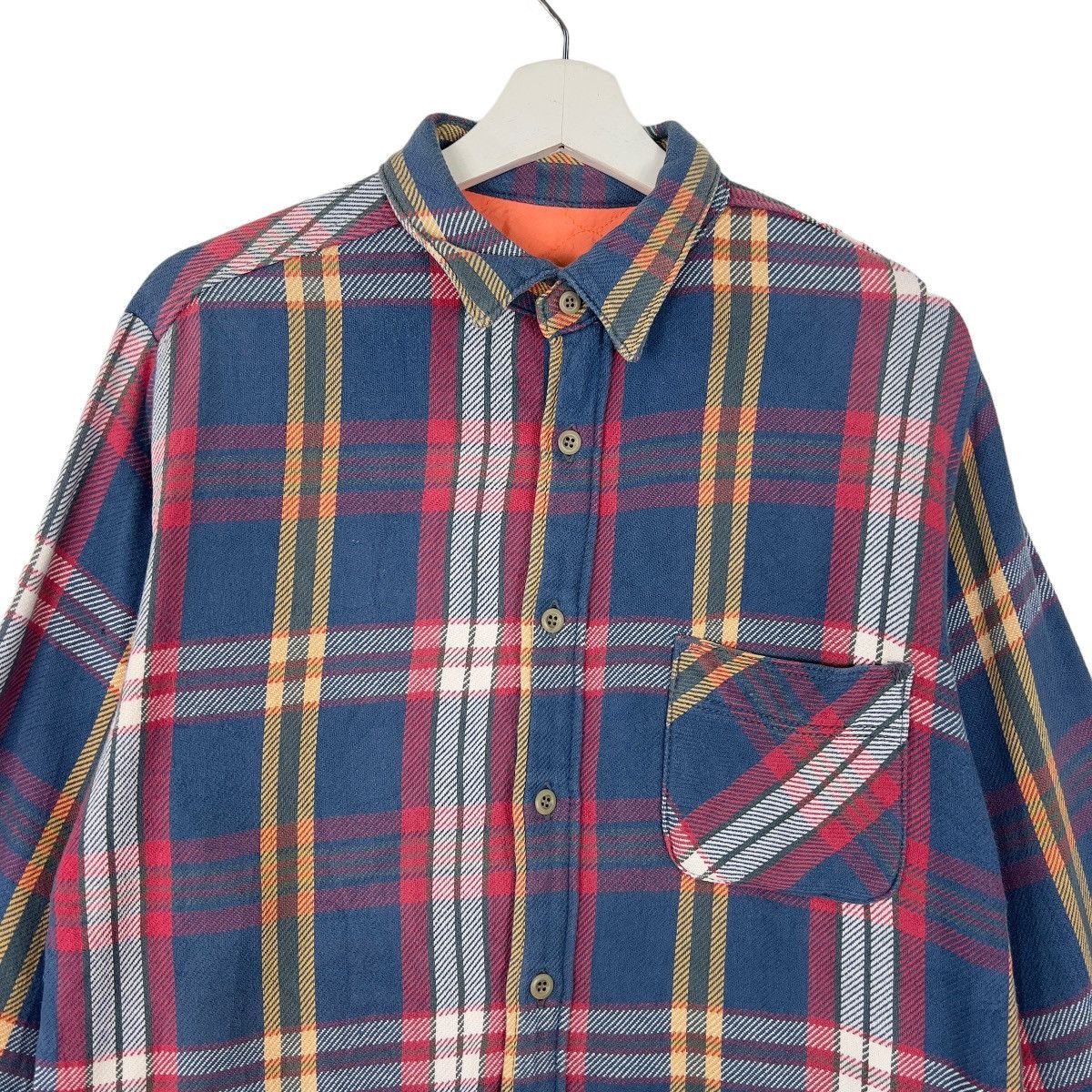 Japanese Brand × Sugar Cane × Toyo Enterprises 🔥 NORTH MARINE INDIGO COTTON FLANNEL SHIRT Size US M / EU 48-50 / 2 - 3 Thumbnail