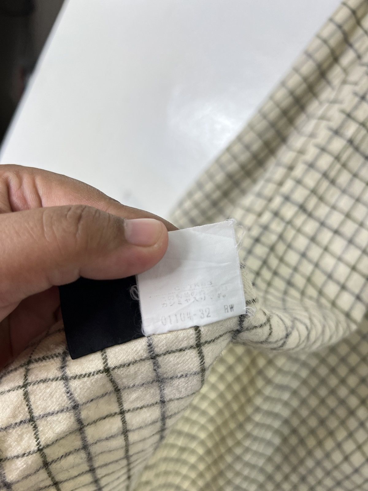 Burberry 🔥 VINTAGE BURBERRYS WOOL CASHMERE SHIRT Size L / US 10 / IT 46 - 12 Thumbnail