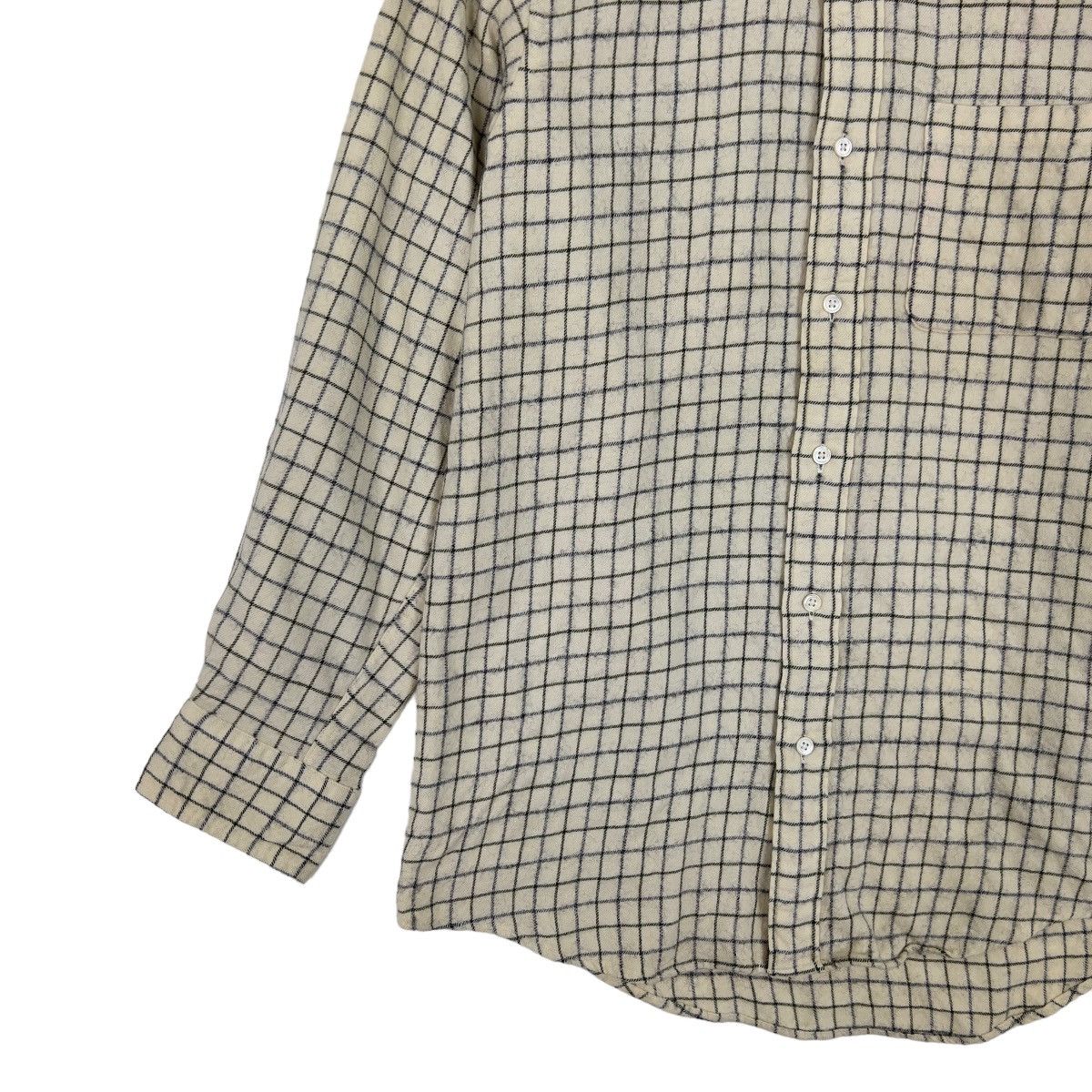 Burberry 🔥 VINTAGE BURBERRYS WOOL CASHMERE SHIRT Size L / US 10 / IT 46 - 2 Thumbnail