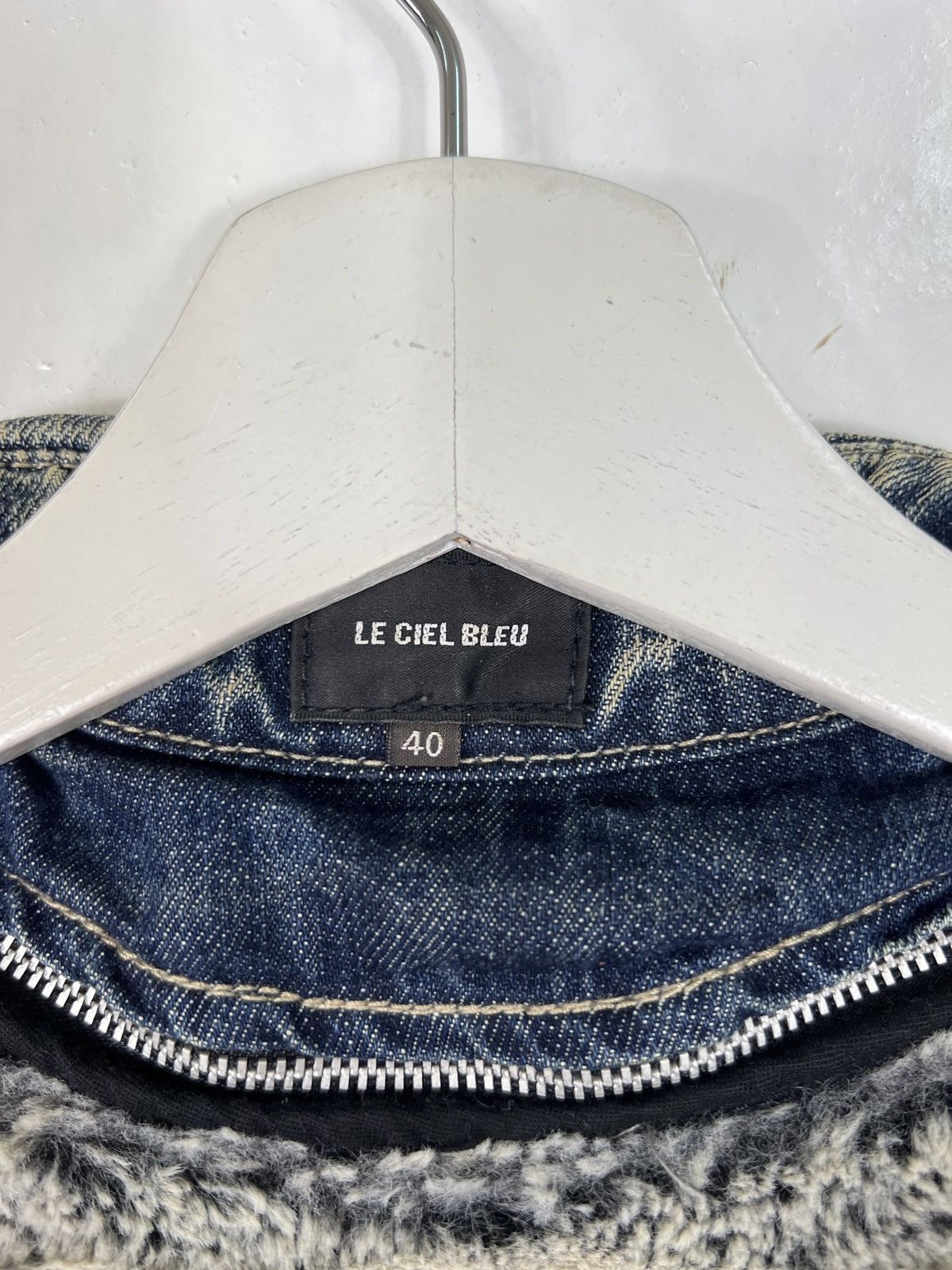 If Six Was Nine × LE CIEL BLEU × Le Grande Bleu (L.G.B.) 🔥 FLARE LE CIEL BLEU DYED JACKET Size US S / EU 44-46 / 1 - 10 Thumbnail