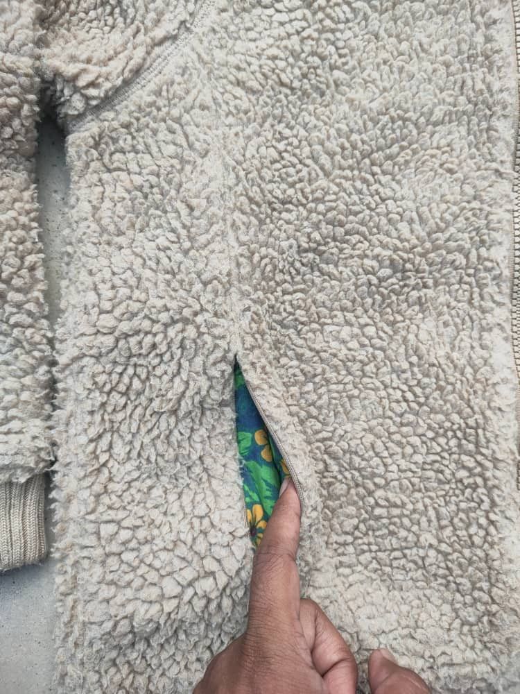 Japanese Brand Titicaca Pattern Fleece Size L / US 10 / IT 46 - 2 Thumbnail