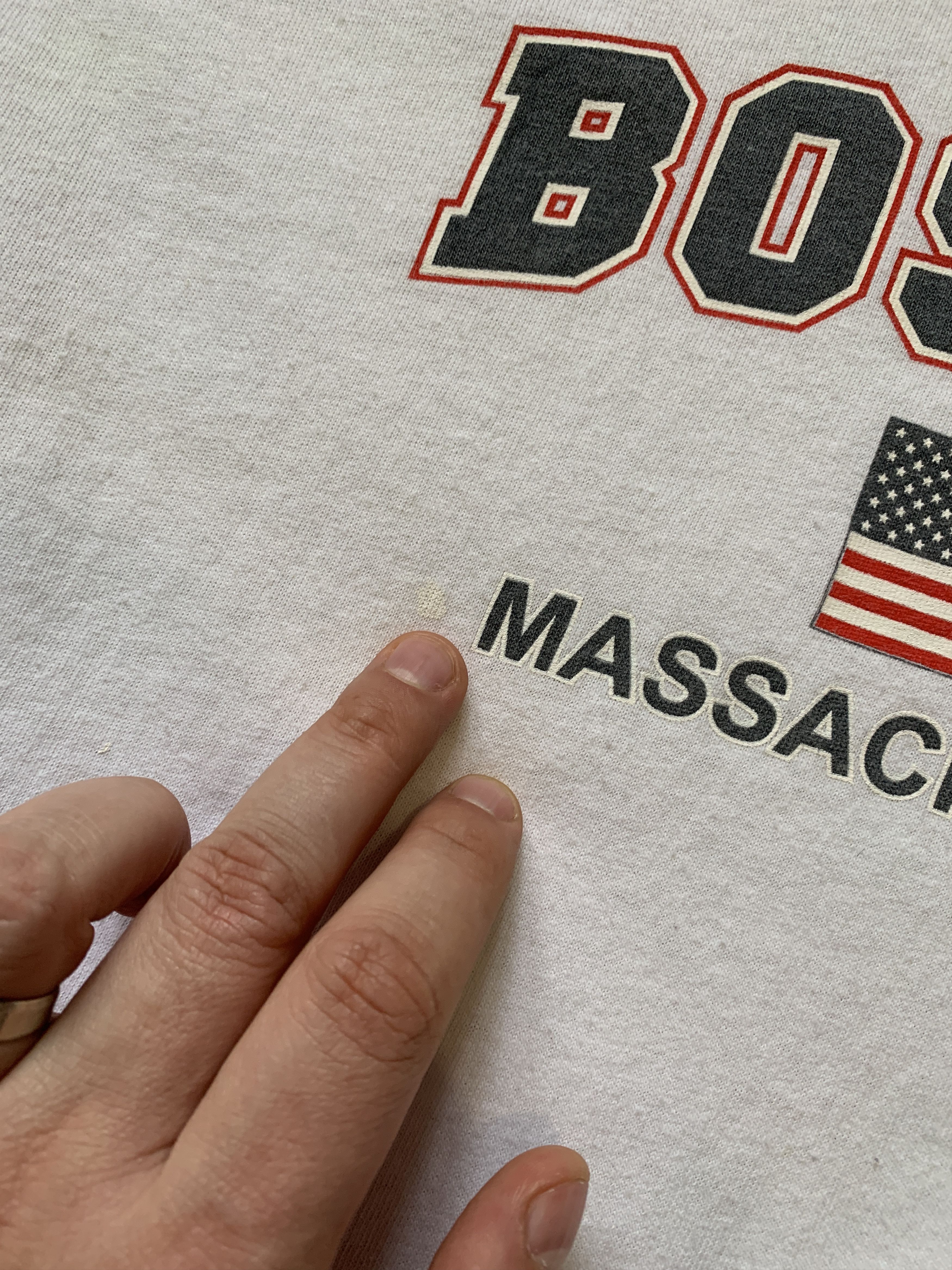 Anvil × Vintage Boston Massachusetts Vintage Tee Size US L / EU 52-54 / 3 - 6 Thumbnail