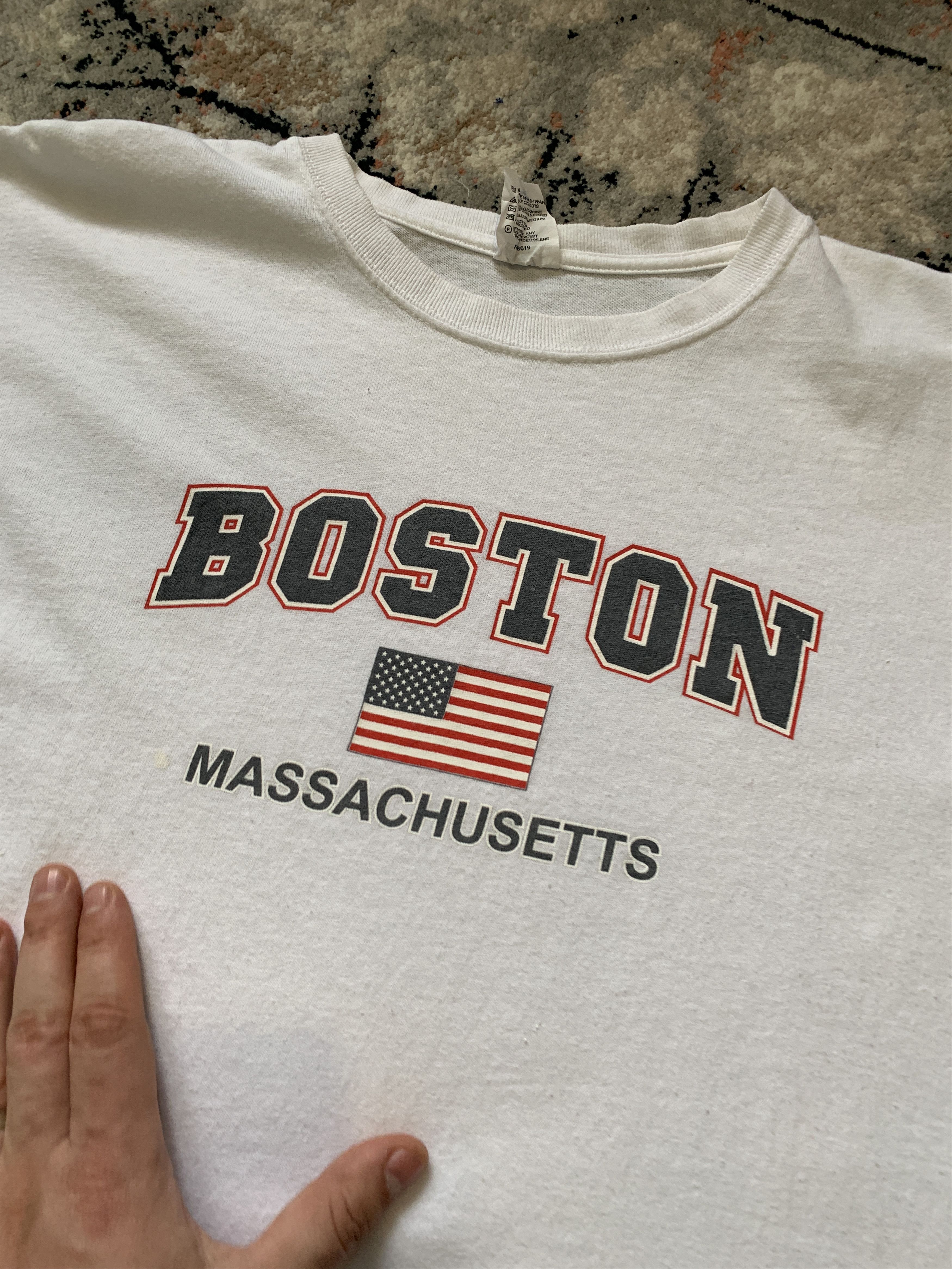 Anvil × Vintage Boston Massachusetts Vintage Tee Size US L / EU 52-54 / 3 - 2 Thumbnail