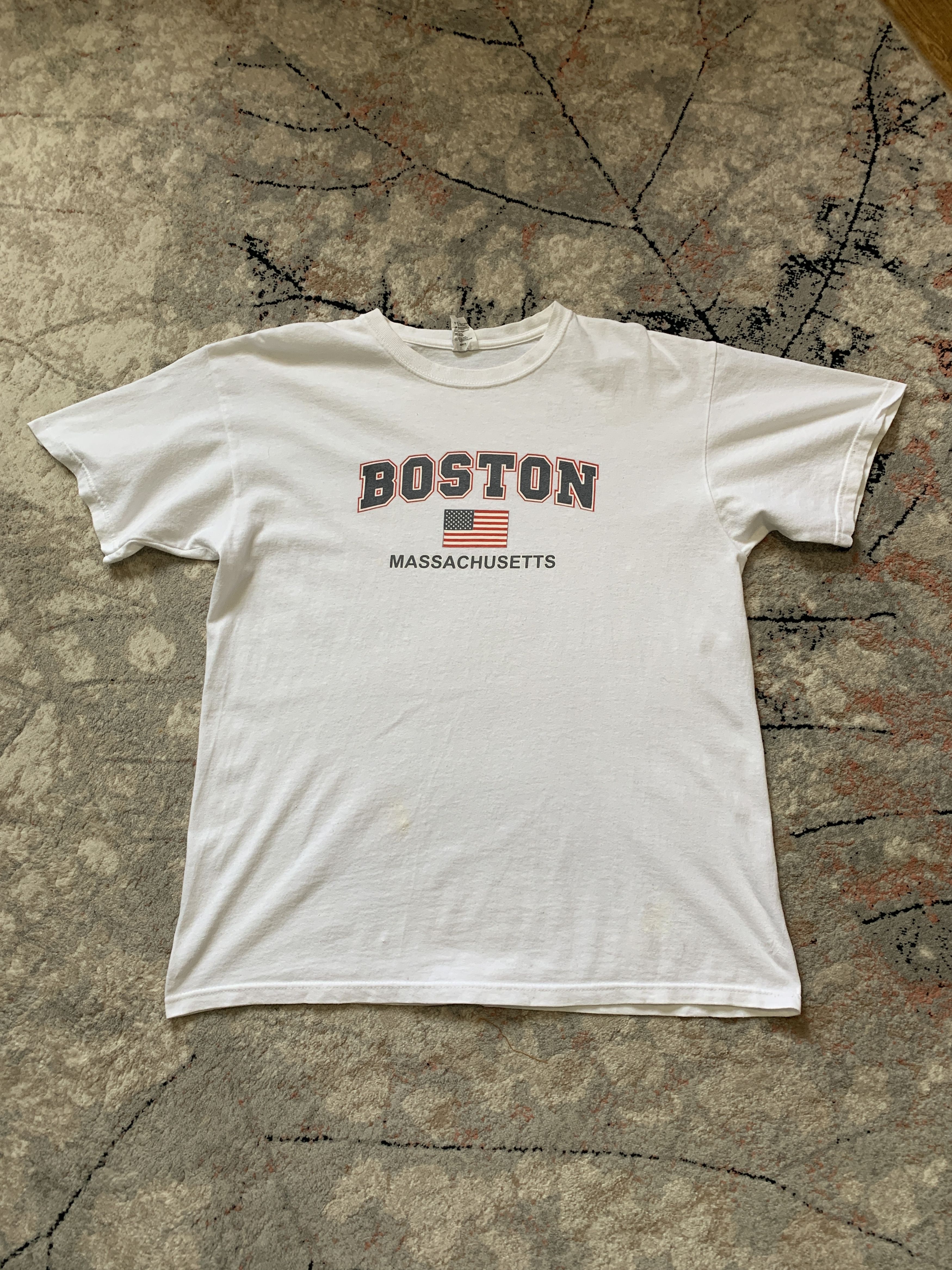 Anvil × Vintage Boston Massachusetts Vintage Tee Size US L / EU 52-54 / 3 - 1 Thumbnail