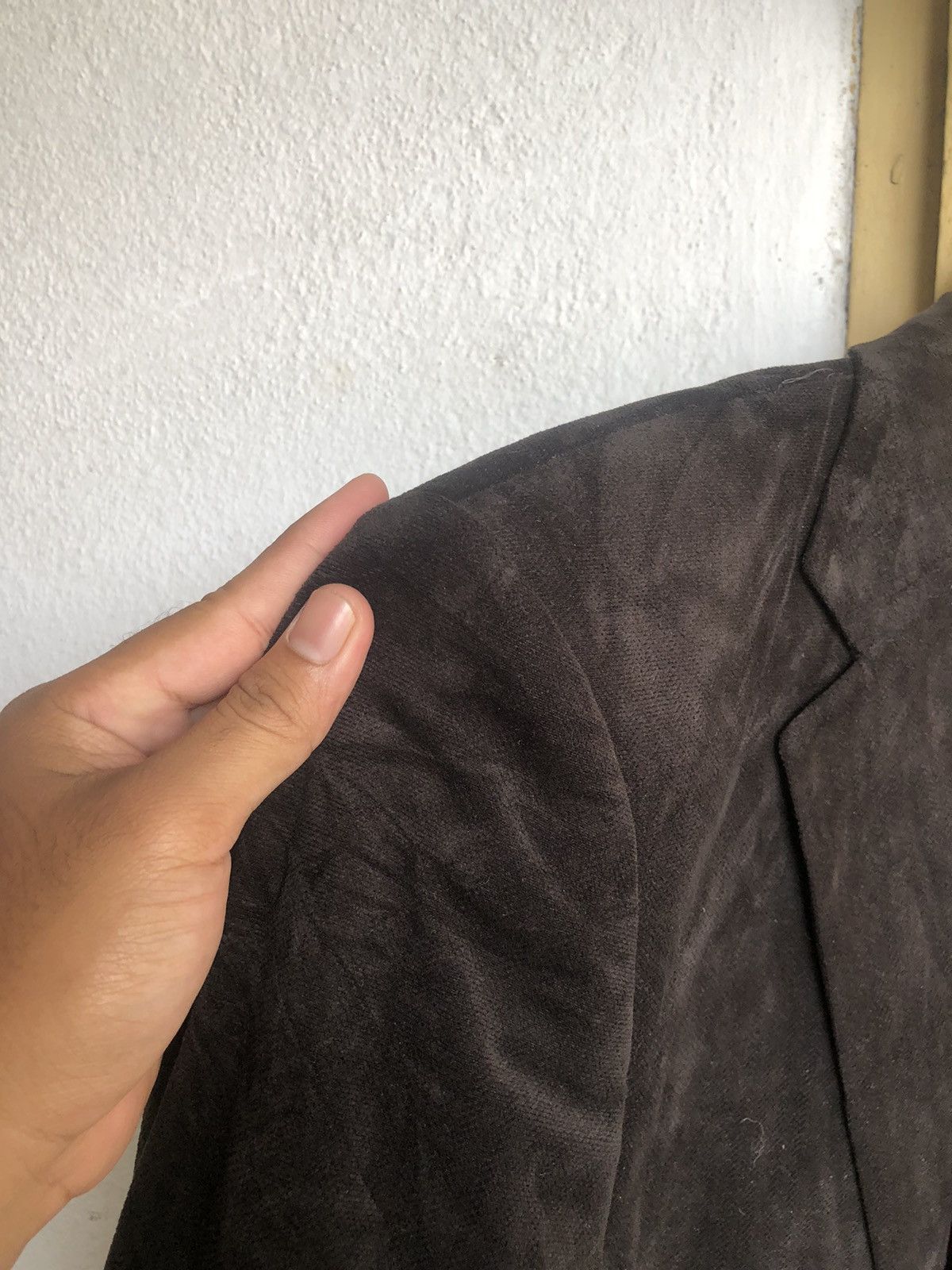 Kansai Yamamoto Vintage Kansai Yamamoto Velvet Single Breasted Blazer Jacket Size US M / EU 48-50 / 2 - 11 Thumbnail