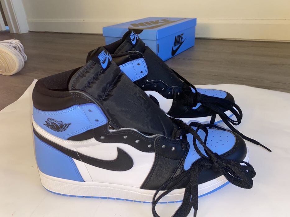 unc high top jordans