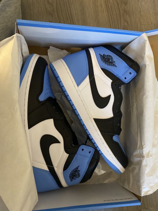 unc high top jordans