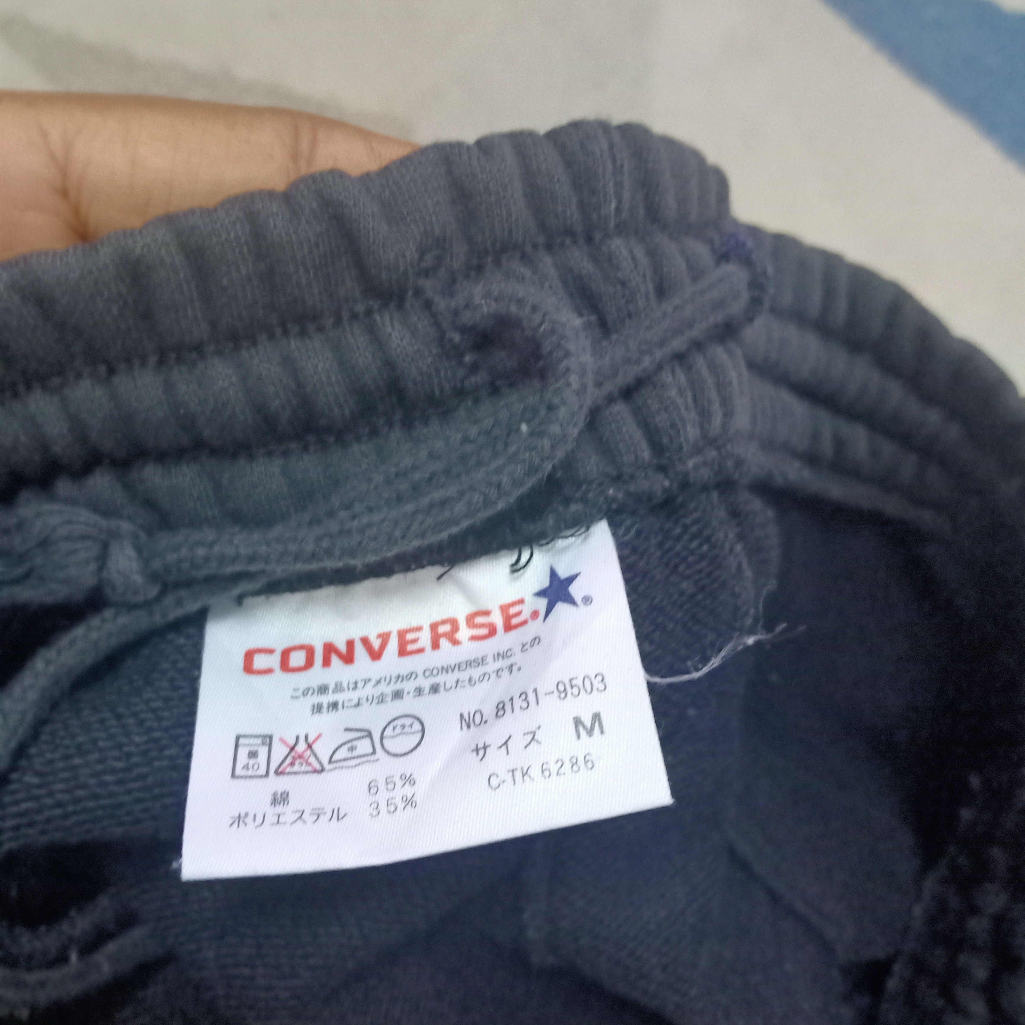 Converse Vintage Converse Embroidered Sweatpants Size US 29 - 5 Thumbnail
