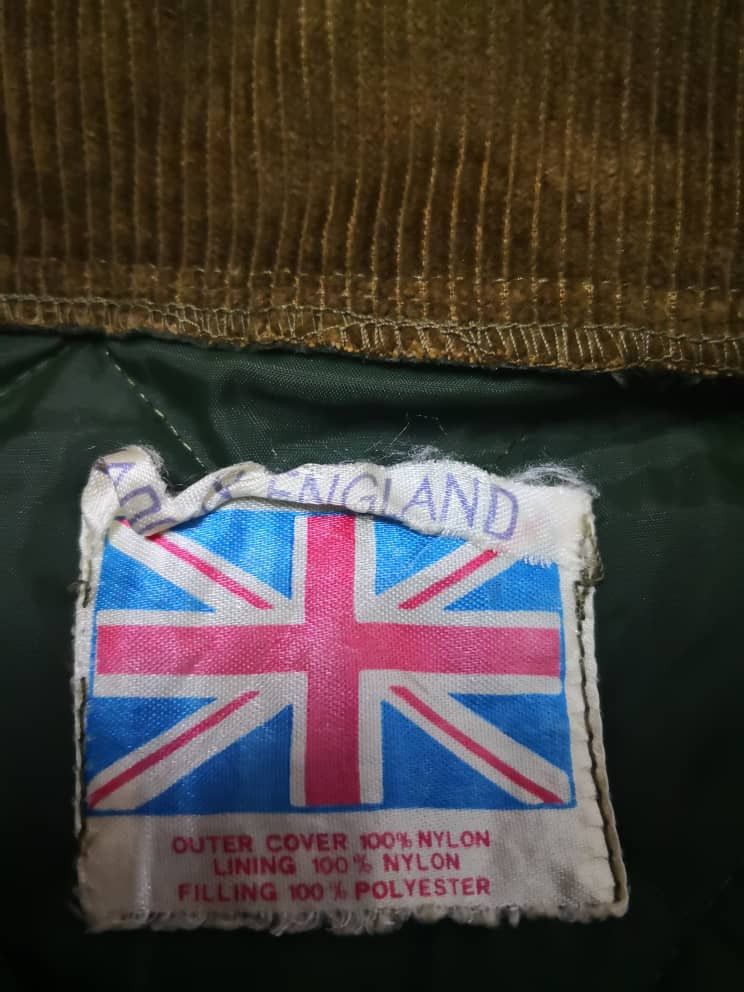 New England Outerwear Vintage Quilted Made in England Jacket Size US XL / EU 56 / 4 - 5 Thumbnail