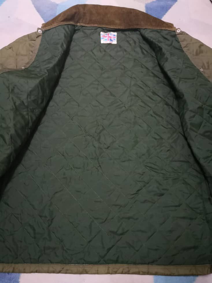 New England Outerwear Vintage Quilted Made in England Jacket Size US XL / EU 56 / 4 - 2 Thumbnail