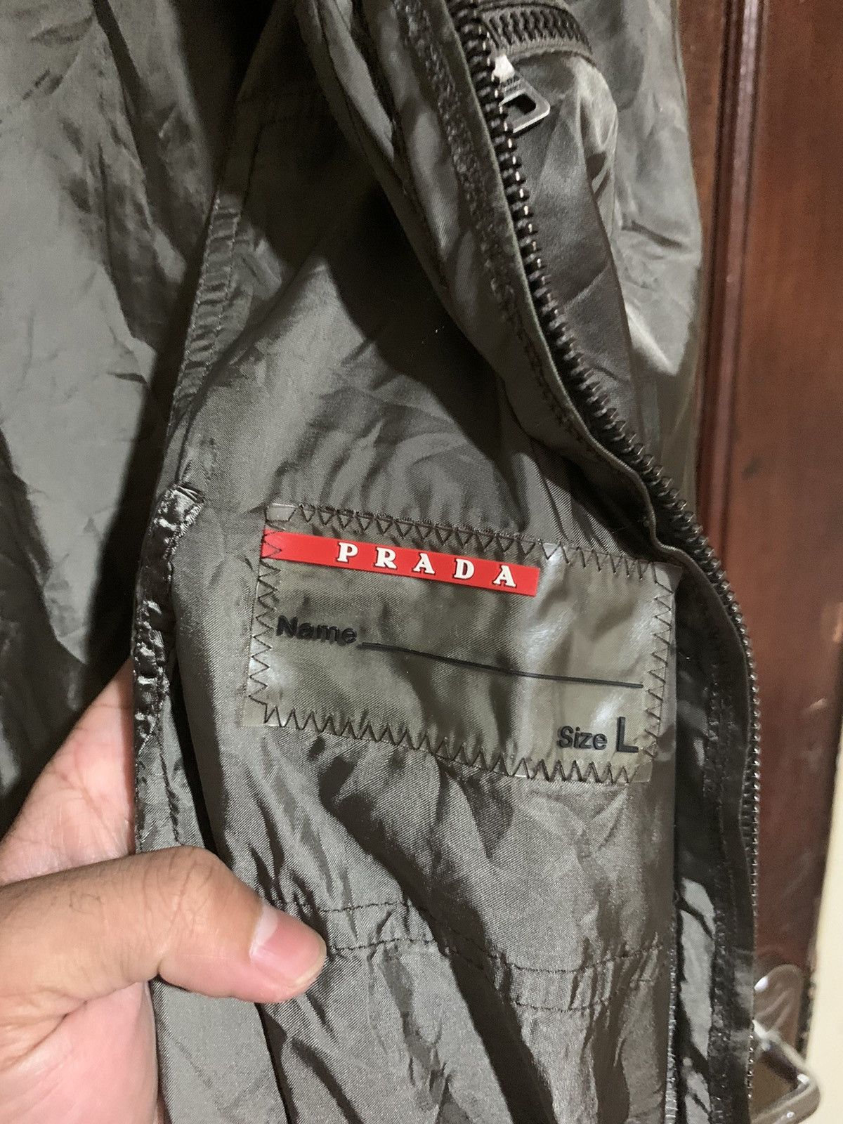 Prada 🖤BLACFRIDAY🖤Prada silk jacket two pocket Size US L / EU 52-54 / 3 - 4 Thumbnail