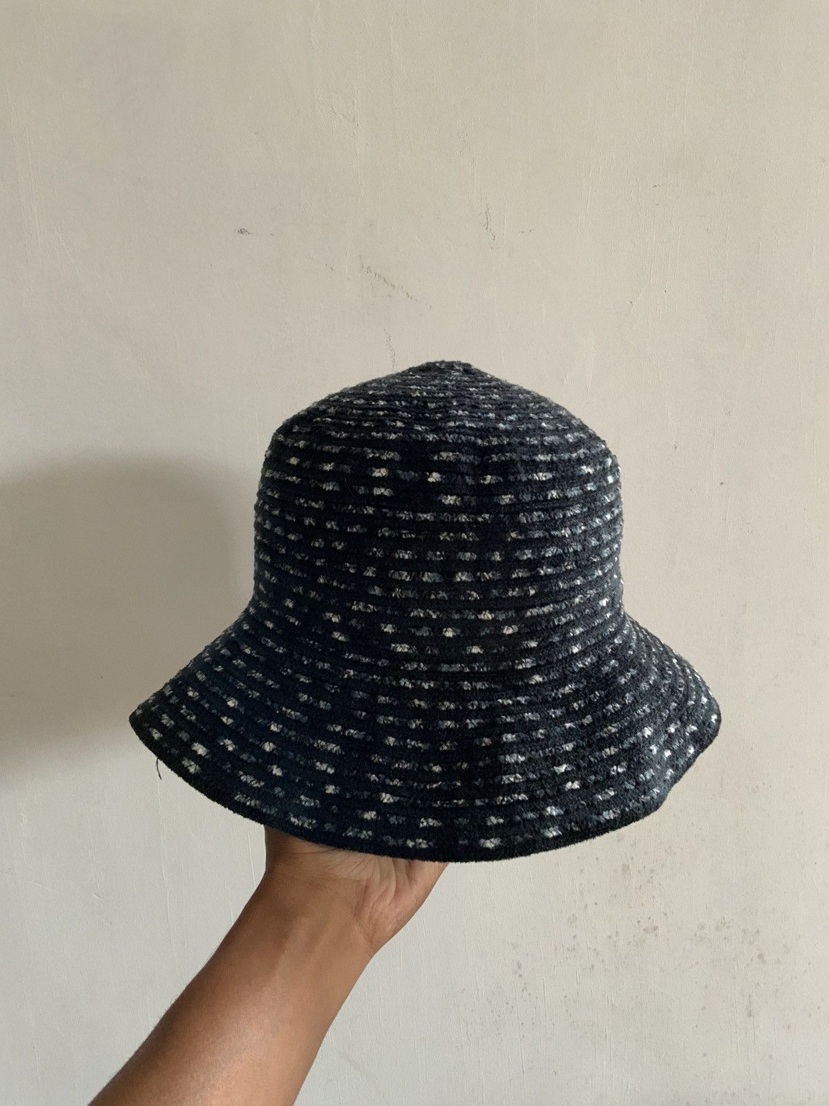 Japanese Brand Wool Corduroy Style Bucket Hat Cap Size ONE SIZE - 3 Thumbnail