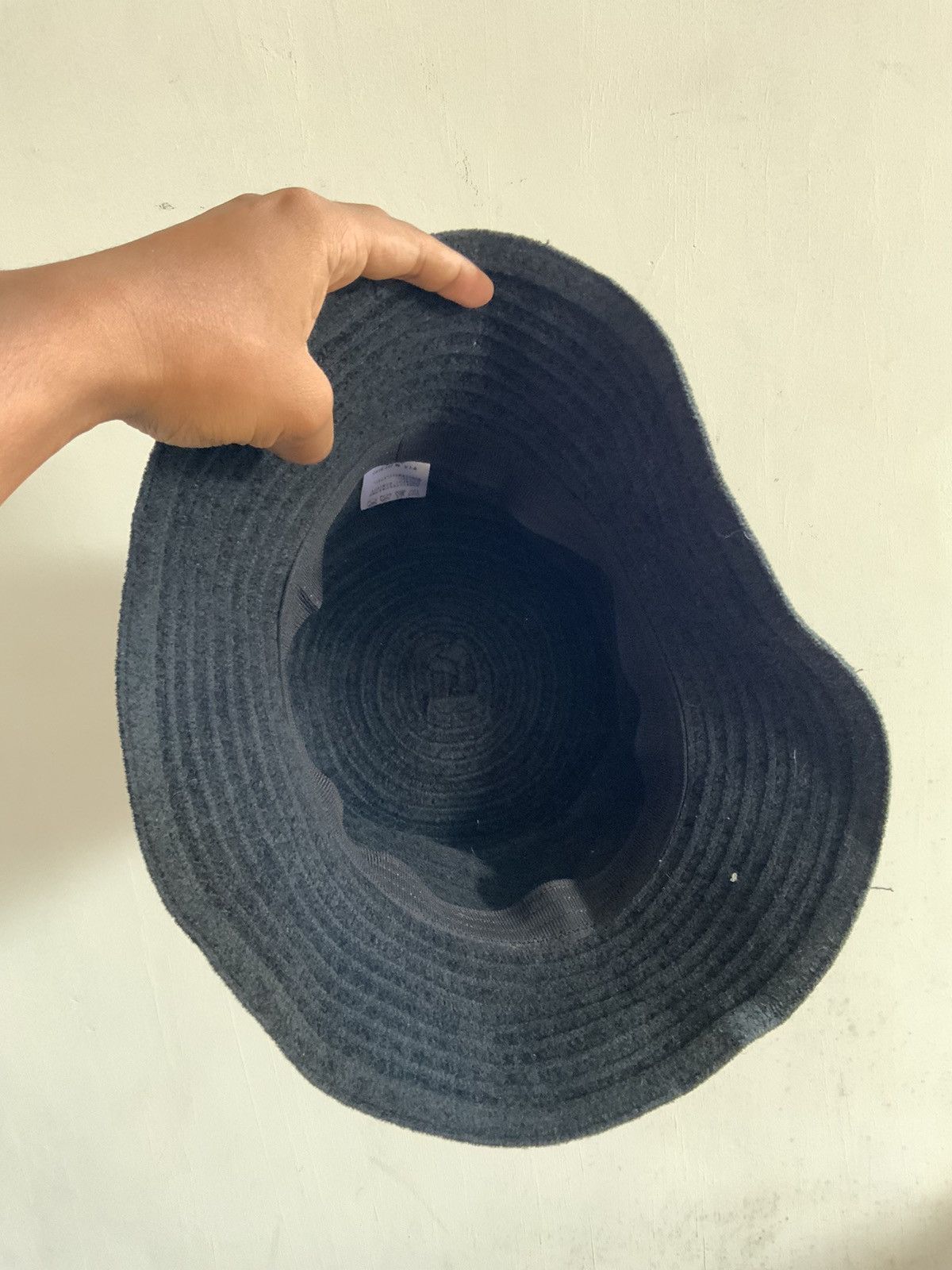 Japanese Brand Wool Corduroy Style Bucket Hat Cap Size ONE SIZE - 6 Thumbnail