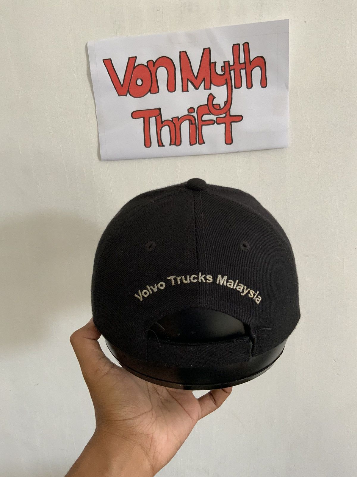 Hat Club Volvo Spellout Embroidery Hat Size ONE SIZE - 3 Thumbnail