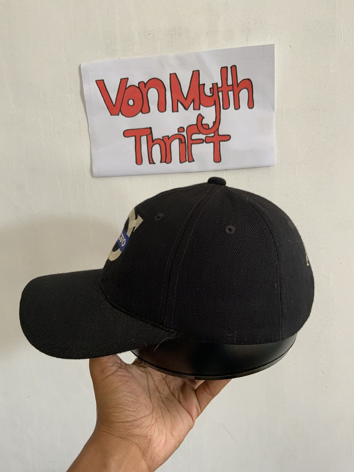 Hat Club Volvo Spellout Embroidery Hat Size ONE SIZE - 2 Thumbnail