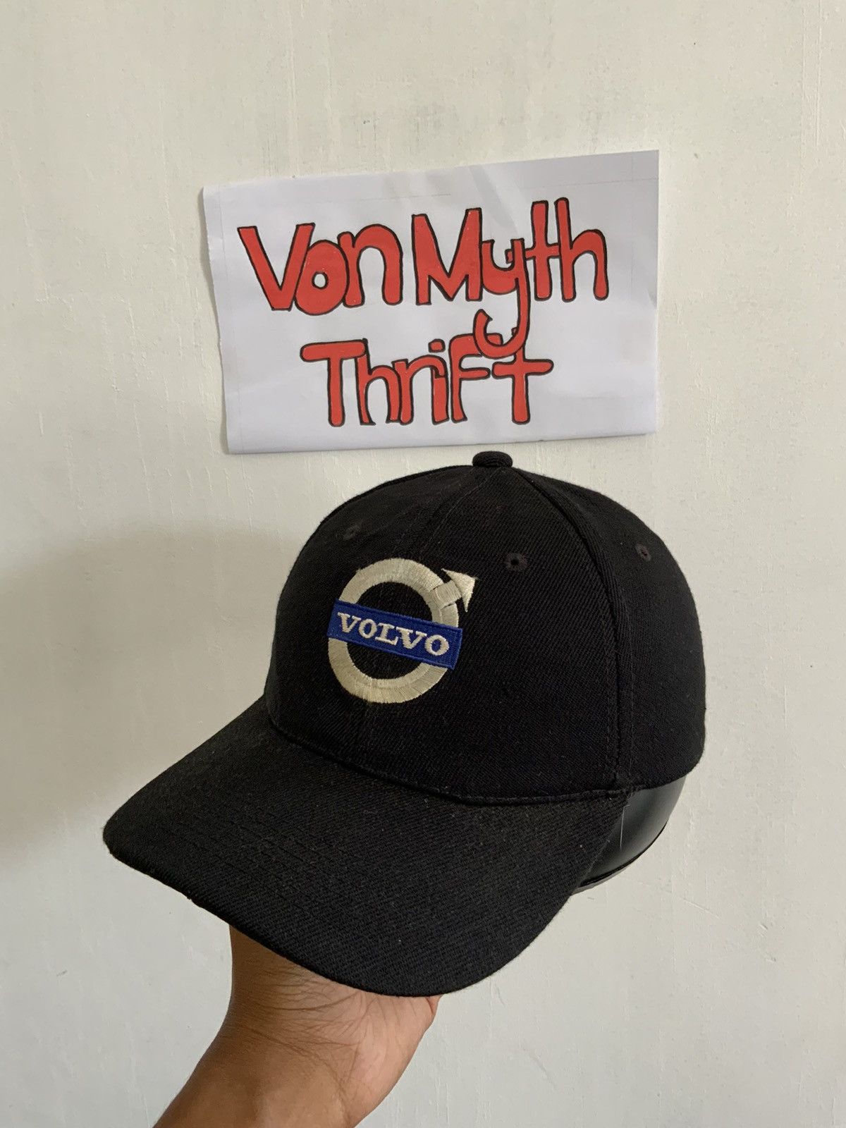 Hat Club Volvo Spellout Embroidery Hat Size ONE SIZE - 1 Thumbnail