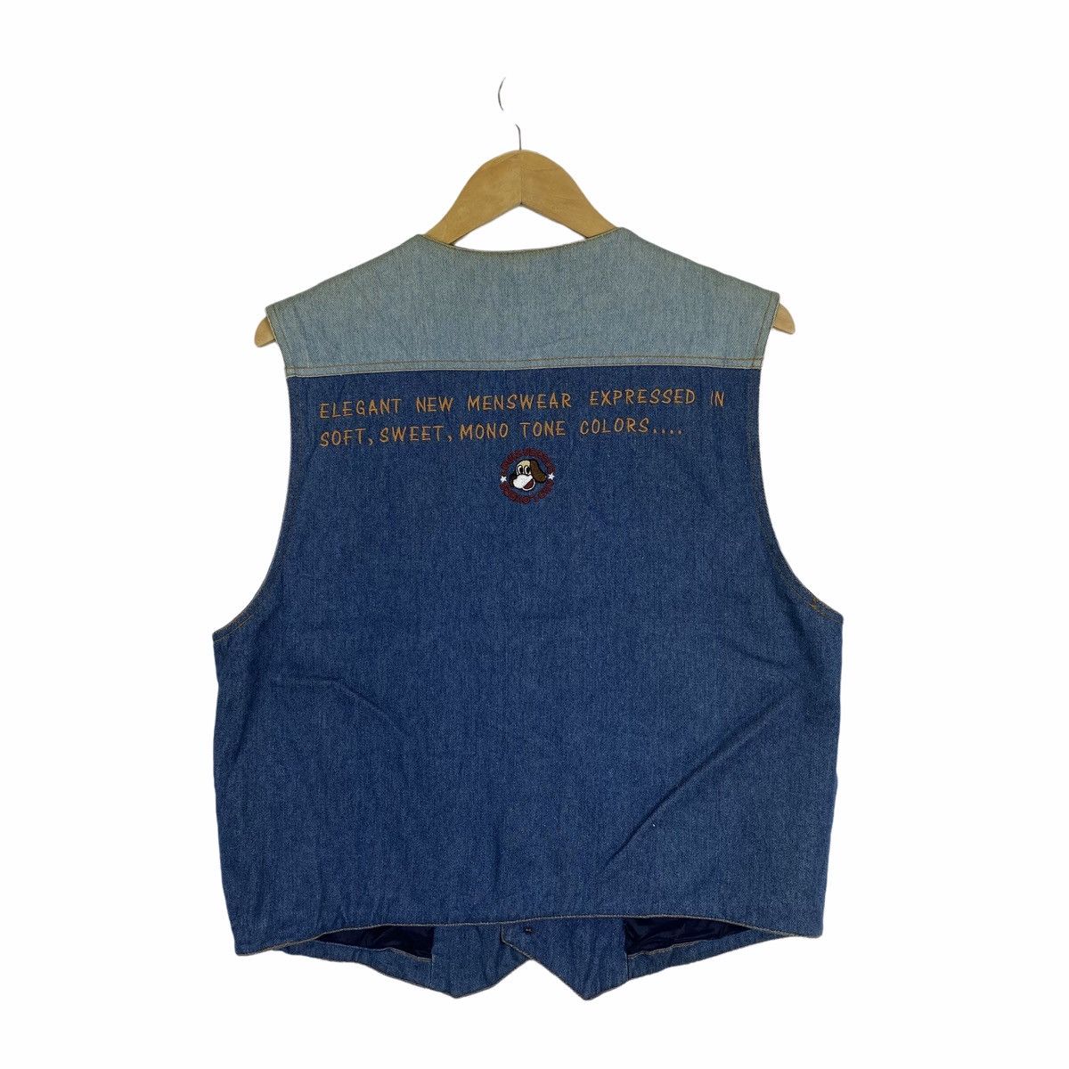 Vintage Vintage LOUIS VERSUS Big Logo Vests Jacket Sleeveless Size US M / EU 48-50 / 2 - 2 Thumbnail