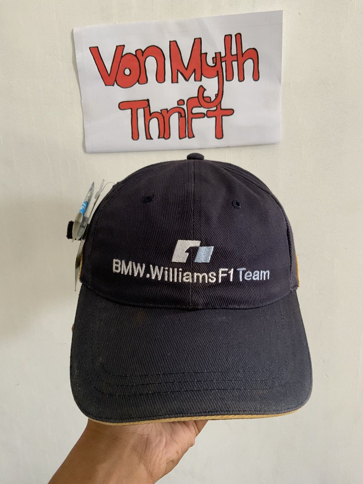 BMW Vintage BMW Williams F1 Team Budweiser Deadstock Hat Size ONE SIZE - 5 Thumbnail