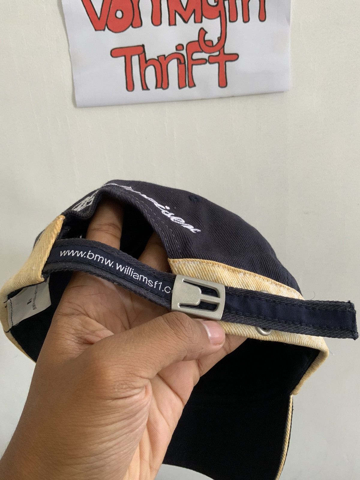 BMW Vintage BMW Williams F1 Team Budweiser Deadstock Hat Size ONE SIZE - 10 Thumbnail