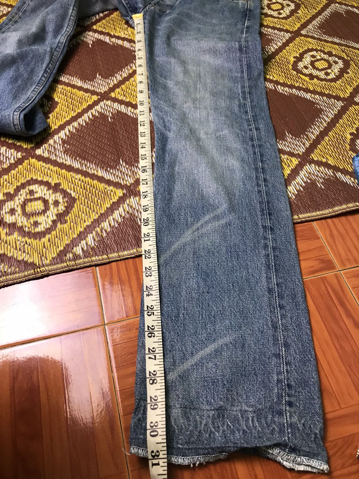A.P.C. A.P.C. Selvedge Denim Jeans – Red Line, Vintage Wash Size 28" / US 6 / IT 42 - 10 Thumbnail
