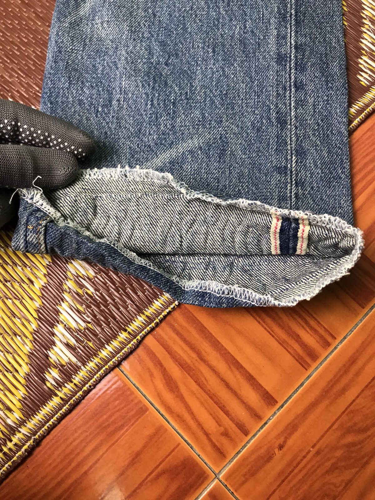 A.P.C. A.P.C. Selvedge Denim Jeans – Red Line, Vintage Wash Size 28" / US 6 / IT 42 - 14 Thumbnail
