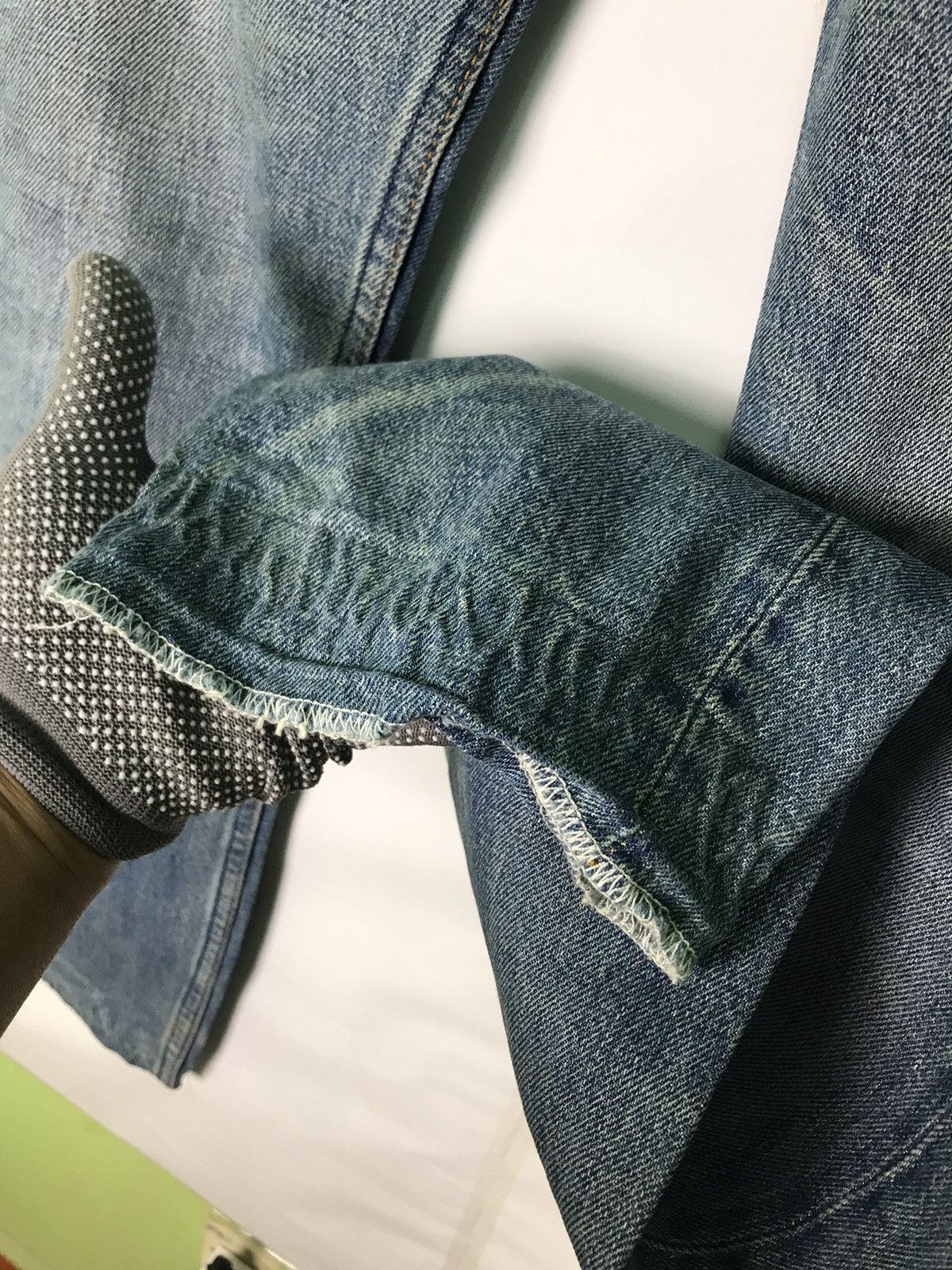 A.P.C. A.P.C. Selvedge Denim Jeans – Red Line, Vintage Wash Size 28" / US 6 / IT 42 - 4 Thumbnail