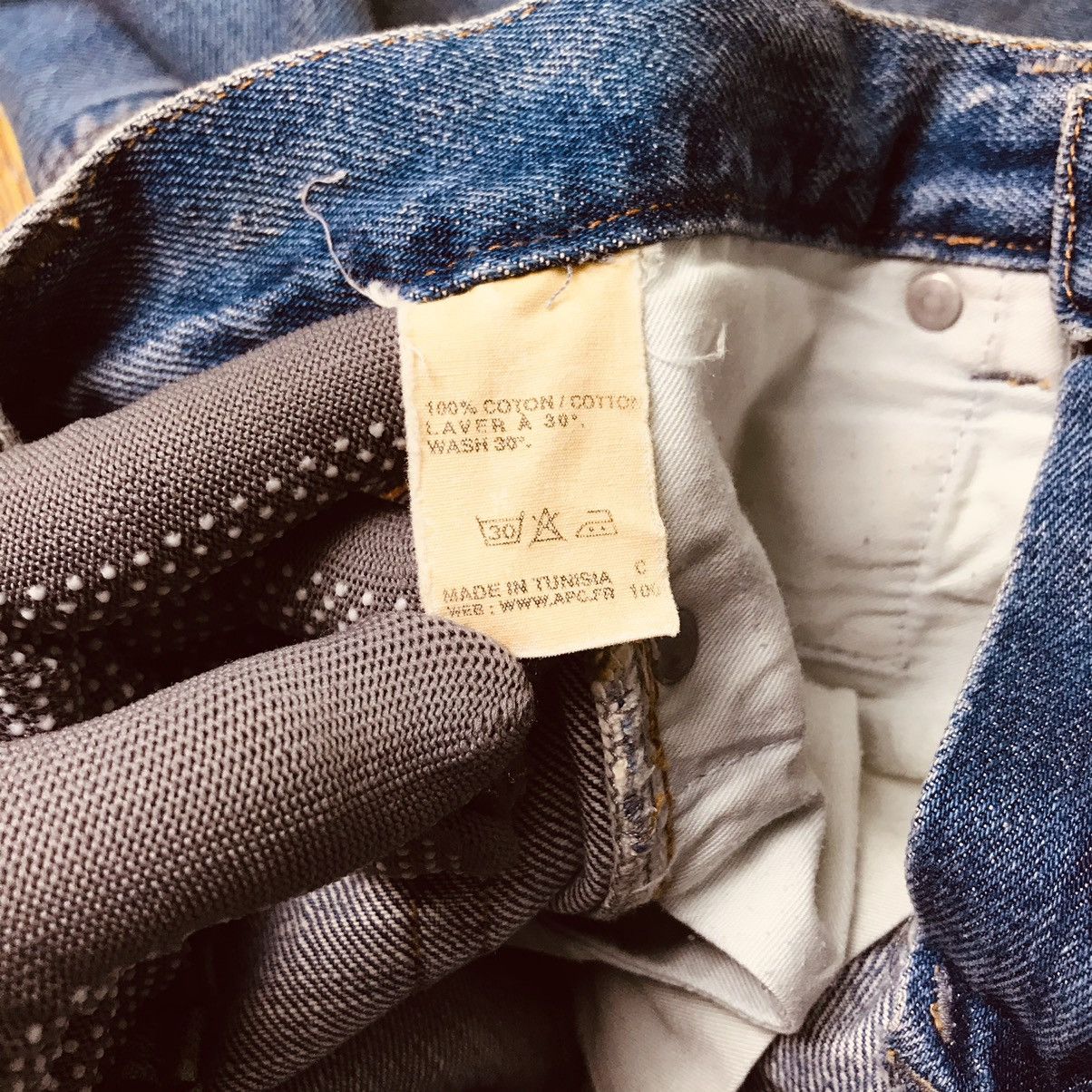 A.P.C. A.P.C. Selvedge Denim Jeans – Red Line, Vintage Wash Size 28" / US 6 / IT 42 - 5 Thumbnail