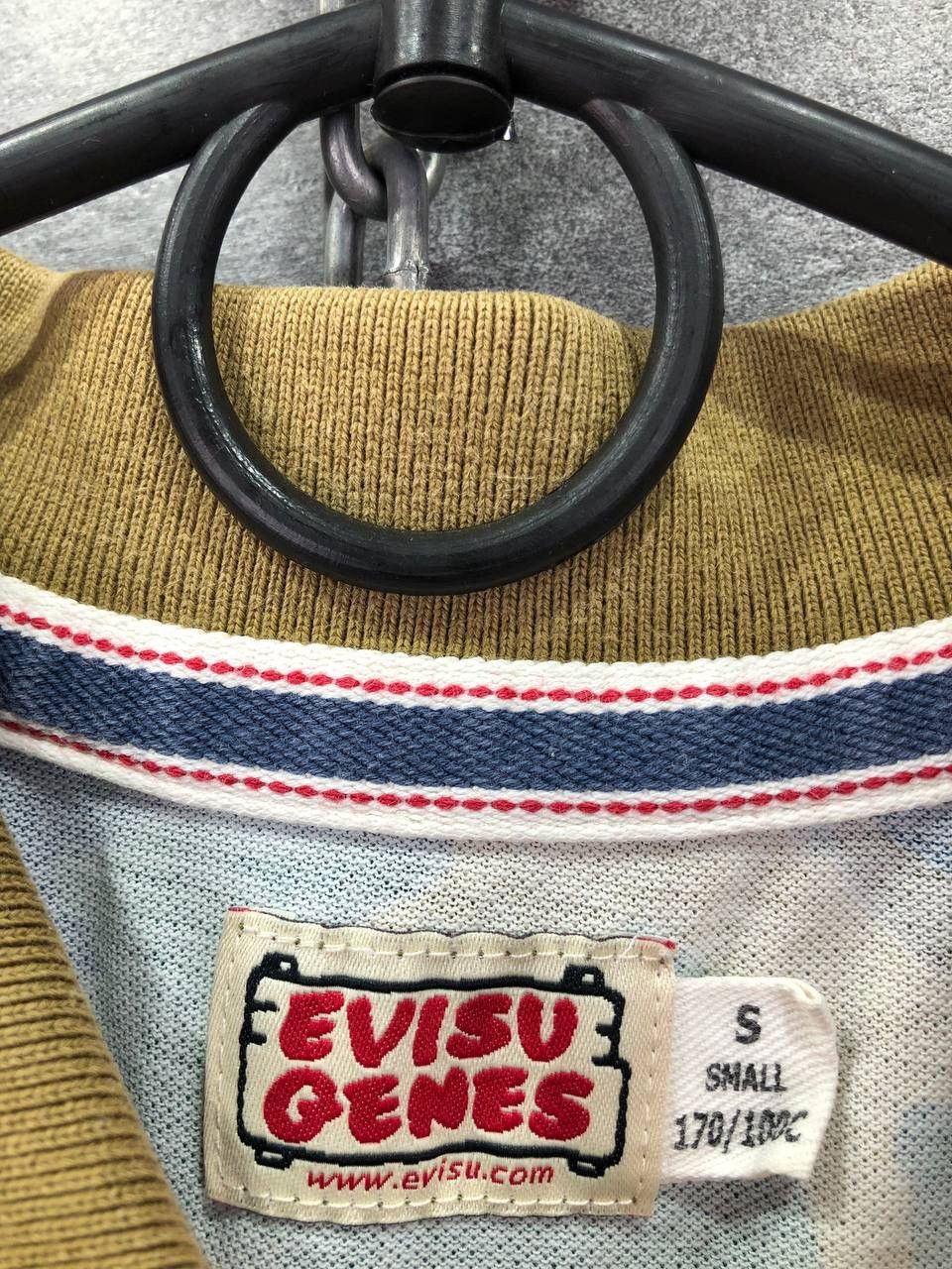Evisu Mens Evisu Genes Polo Shirt Monogram Size US S / EU 44-46 / 1 - 6 Thumbnail
