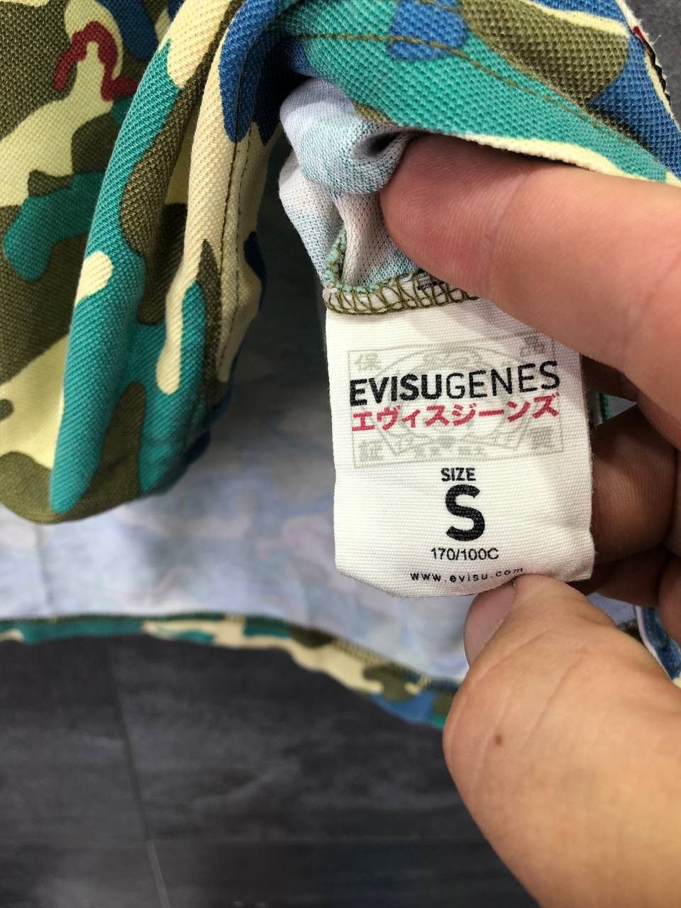 Evisu Mens Evisu Genes Polo Shirt Monogram Size US S / EU 44-46 / 1 - 7 Thumbnail